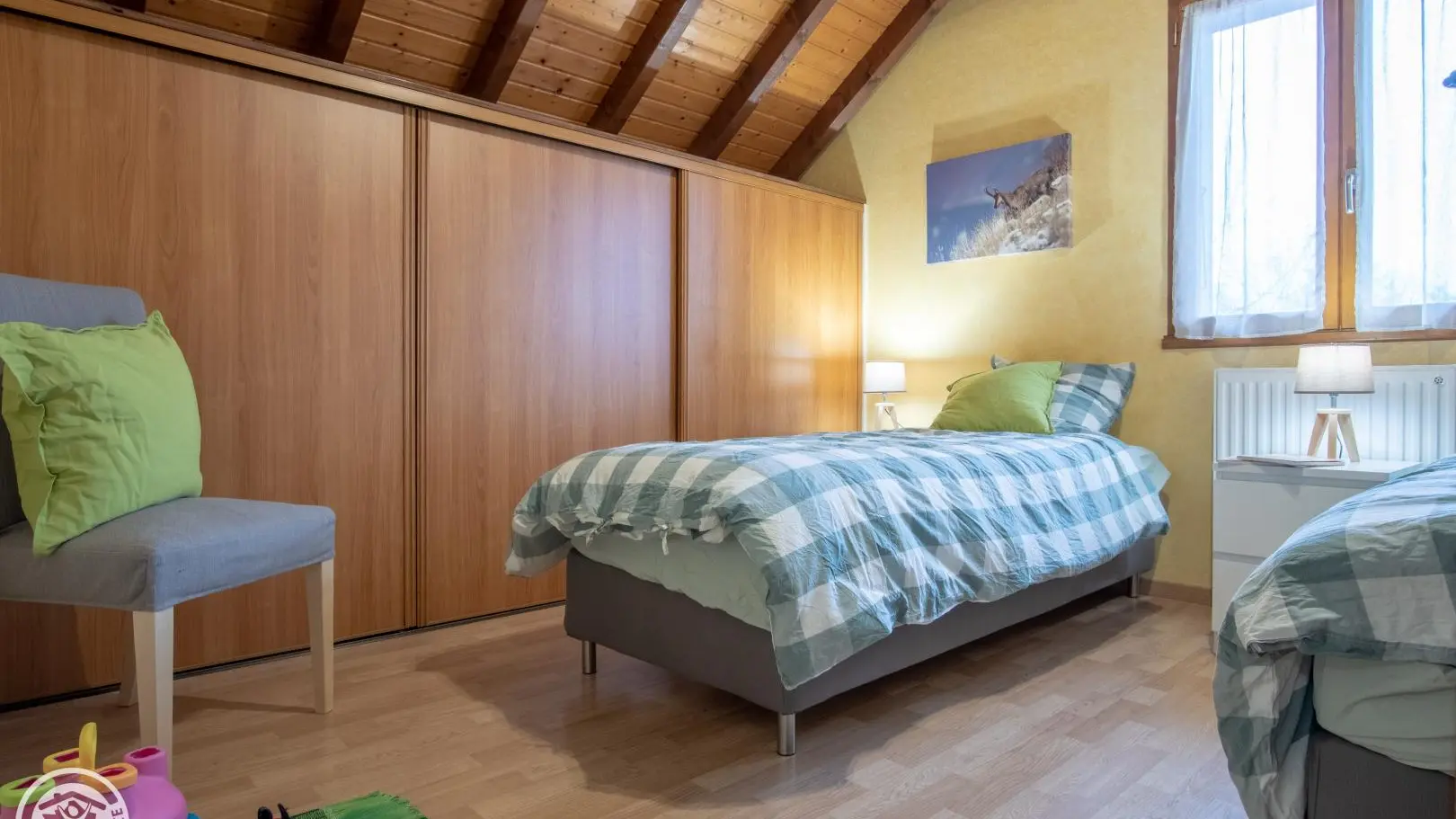 Version 2 lits 1 personne.