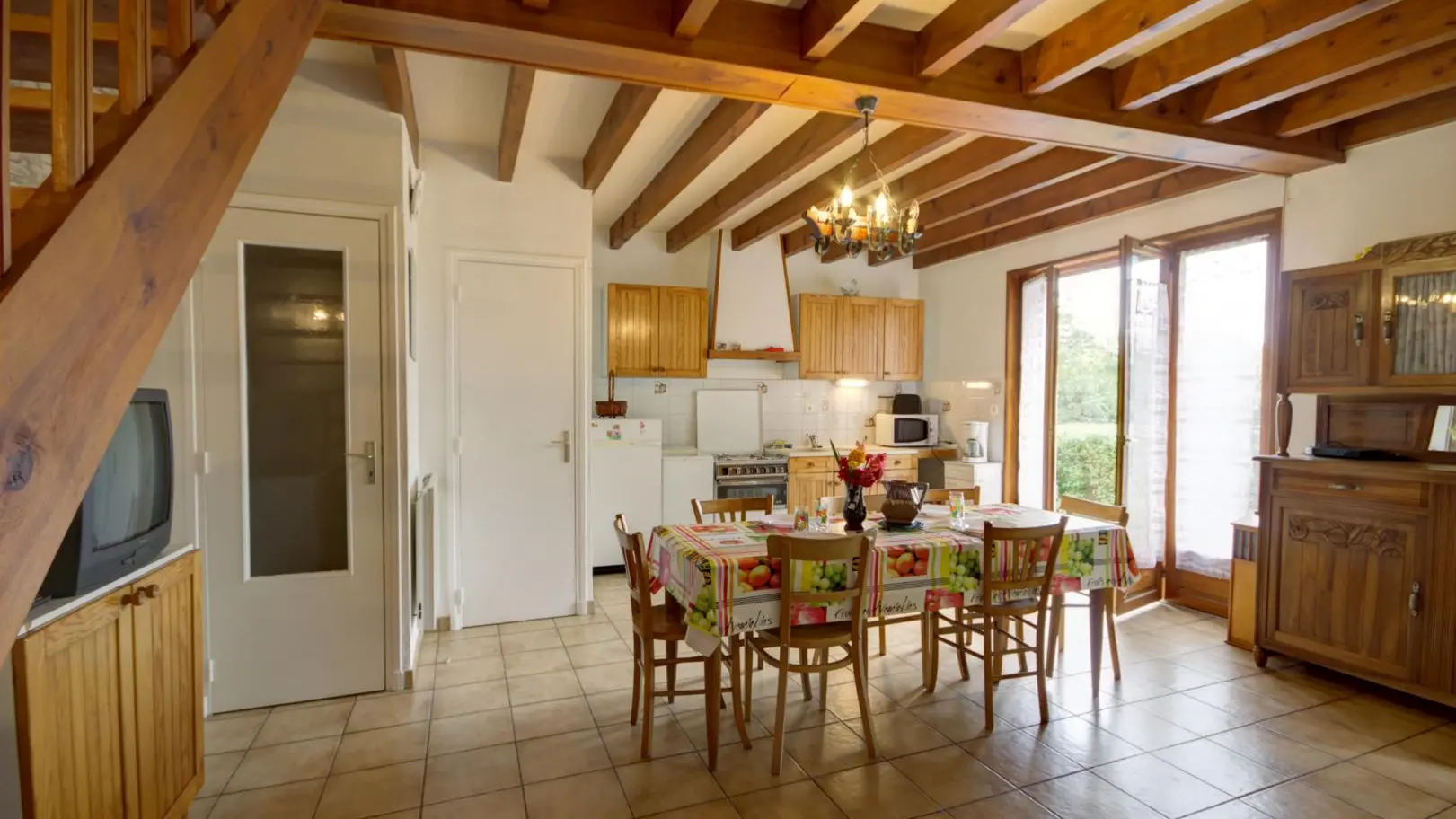 Séjour, salle à manger, cuisine