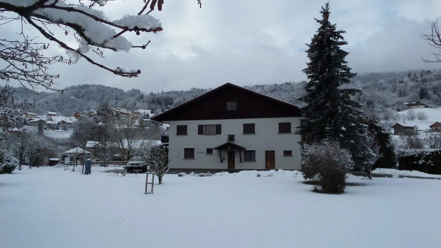 La maison en hiver