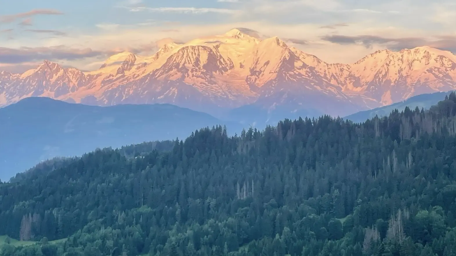 vue Mont-Blanc