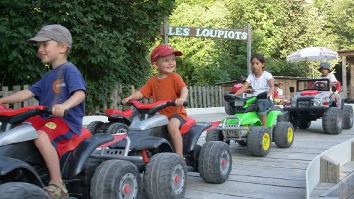 Circuit de motos électriques Les Loupiots