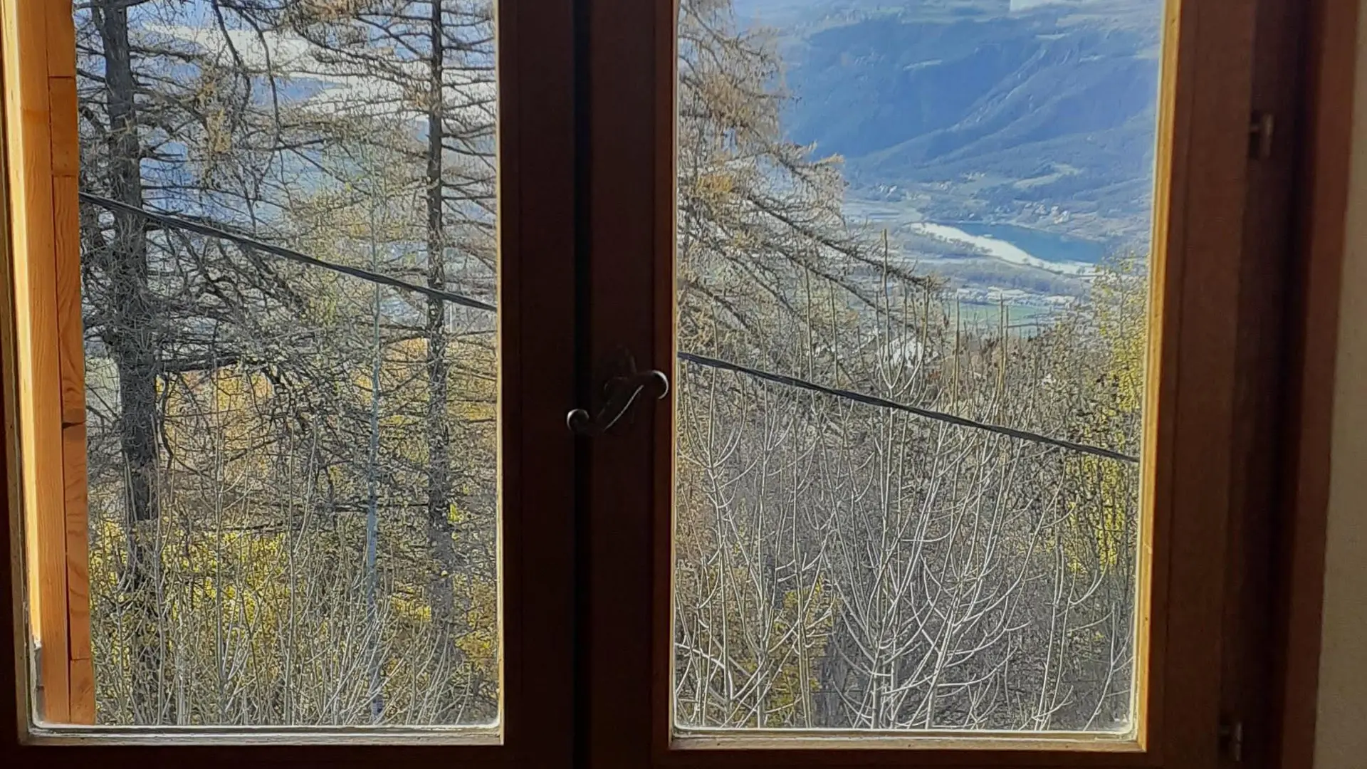 vue sur la vallée du salon