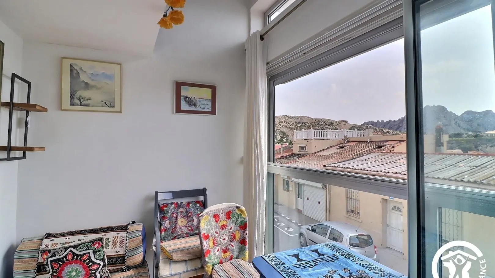 petit salon donnant sur la chambre pricipale et la mezzanine