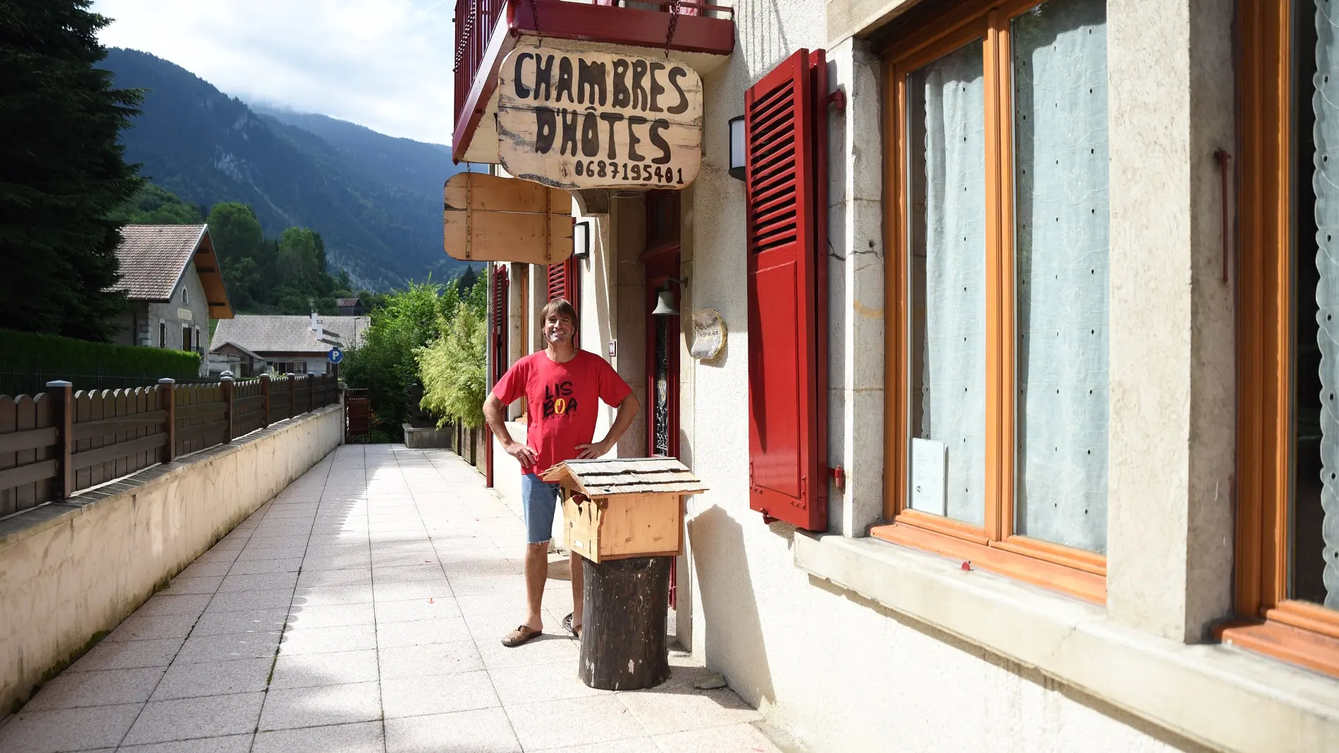 L'horizon des Alpes Petit Bornand les Glieres