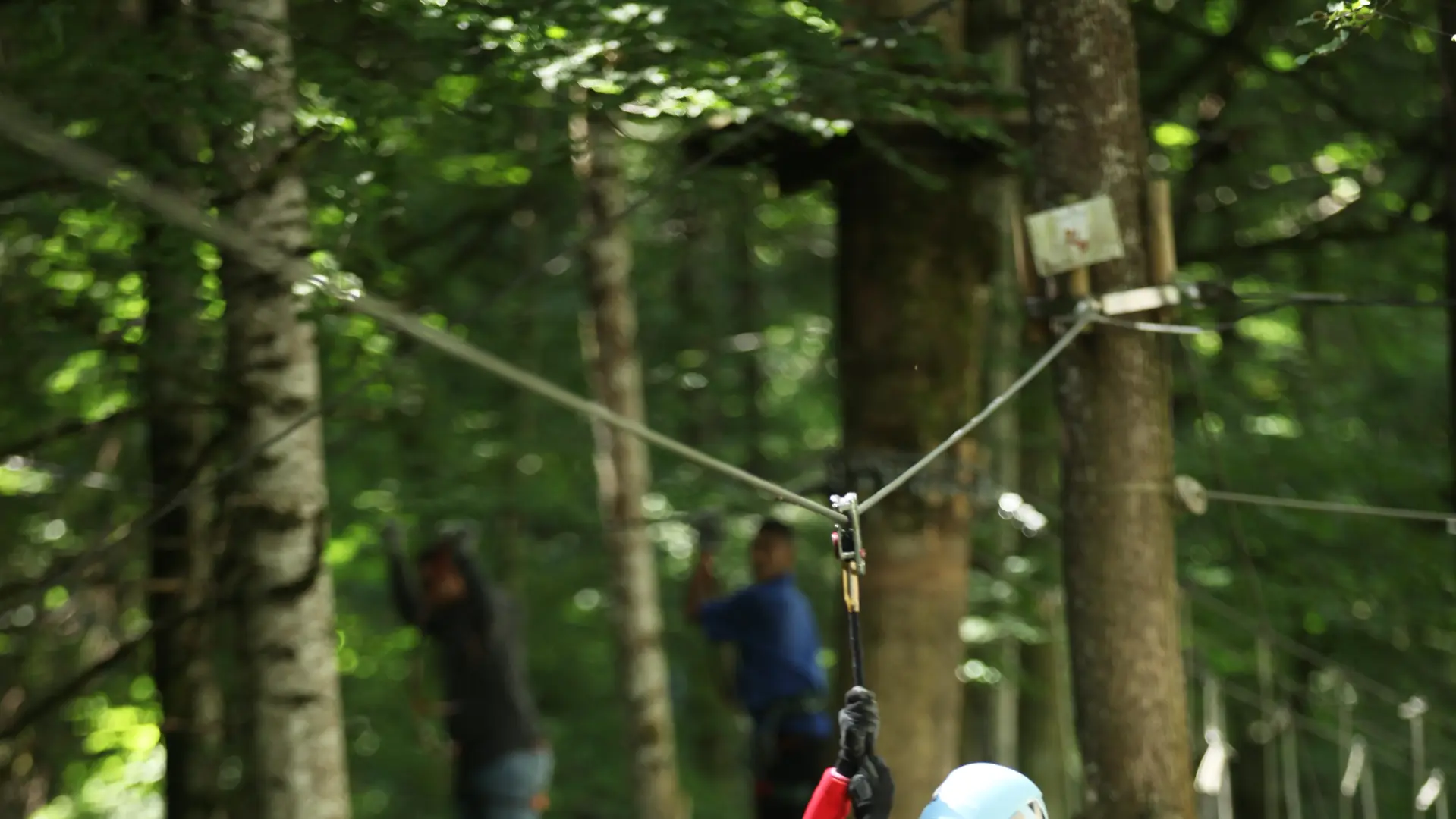 Crapahut course for children