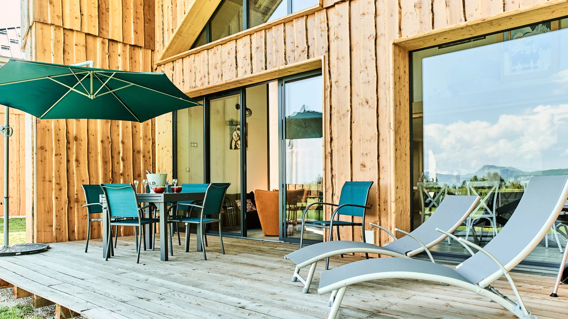 Terrasse du gîte