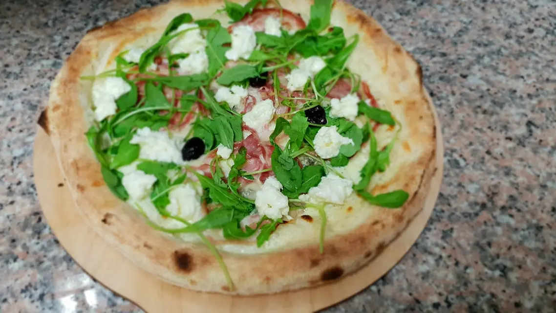 Présentation de pizza