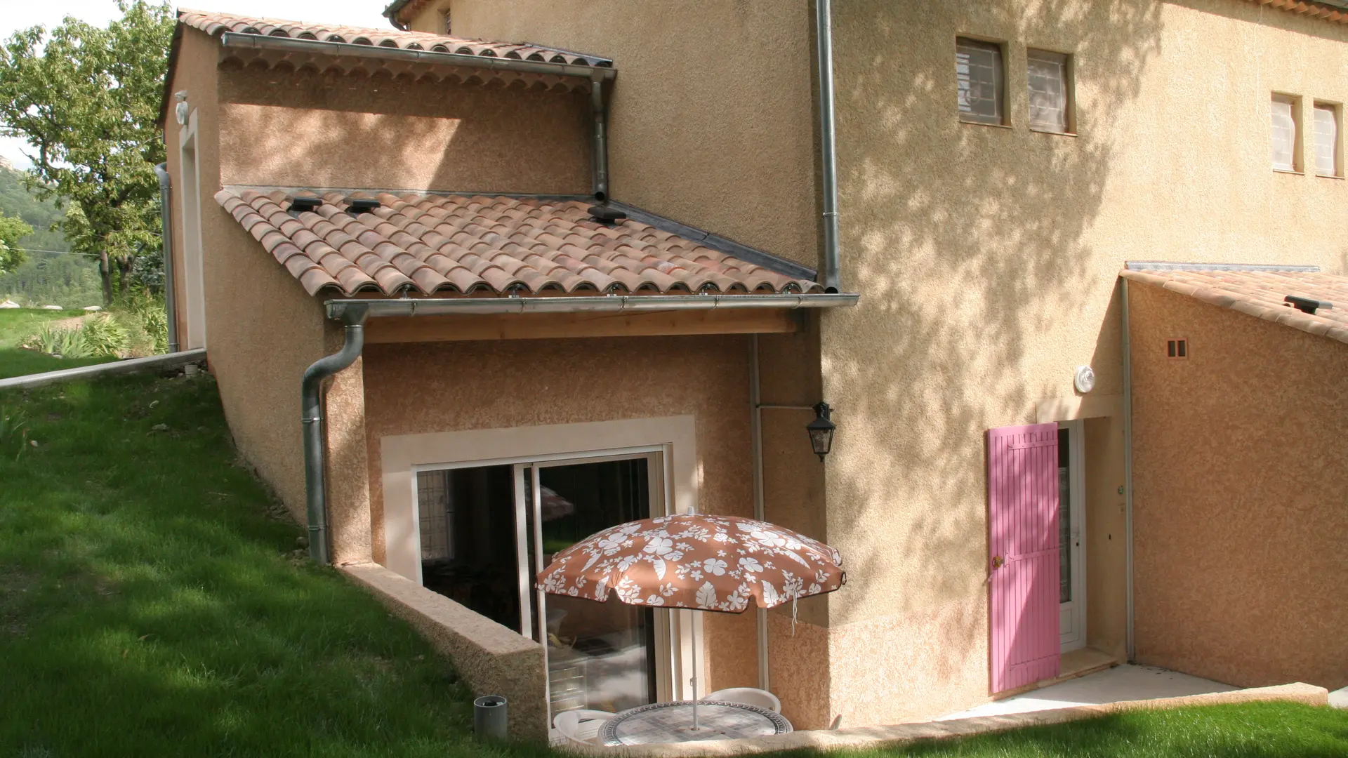 Gîte Blanchelys côté terresse