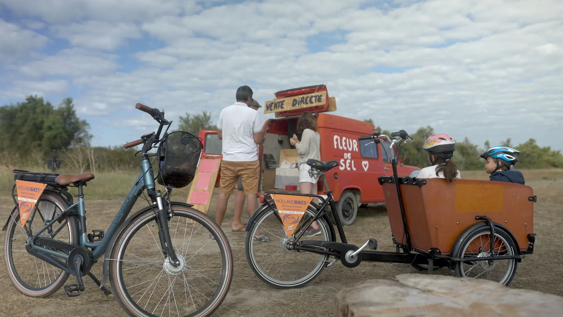 Balade cargo bike Ile de Ré