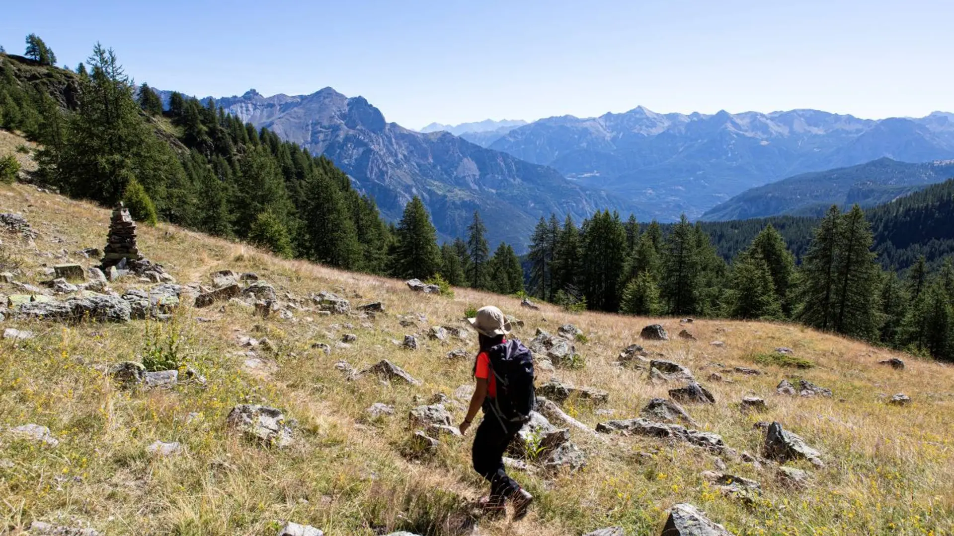 Sur les hauteurs du Vallon de Narreyroux