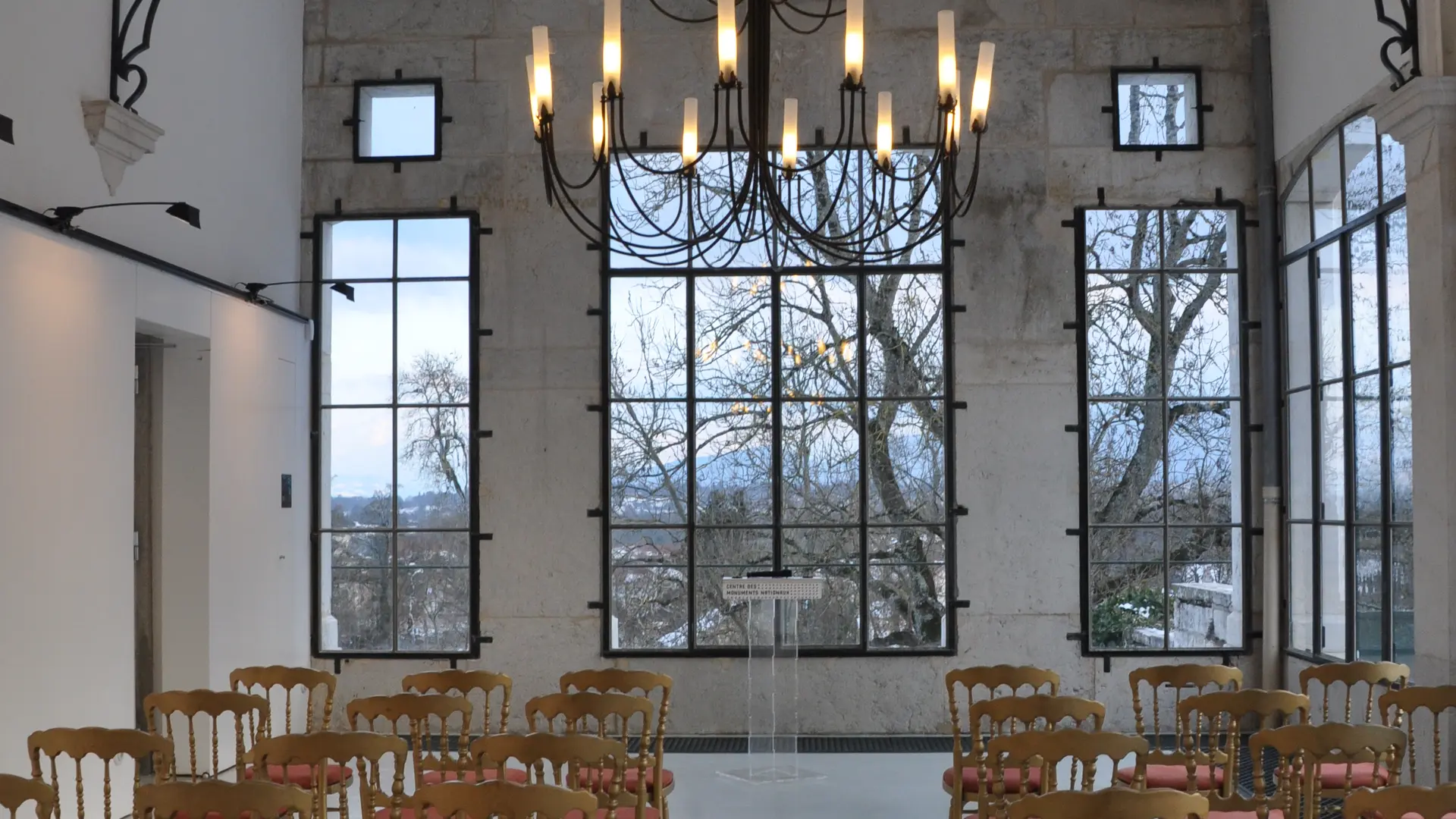 L'Orangerie configuration théâtre
