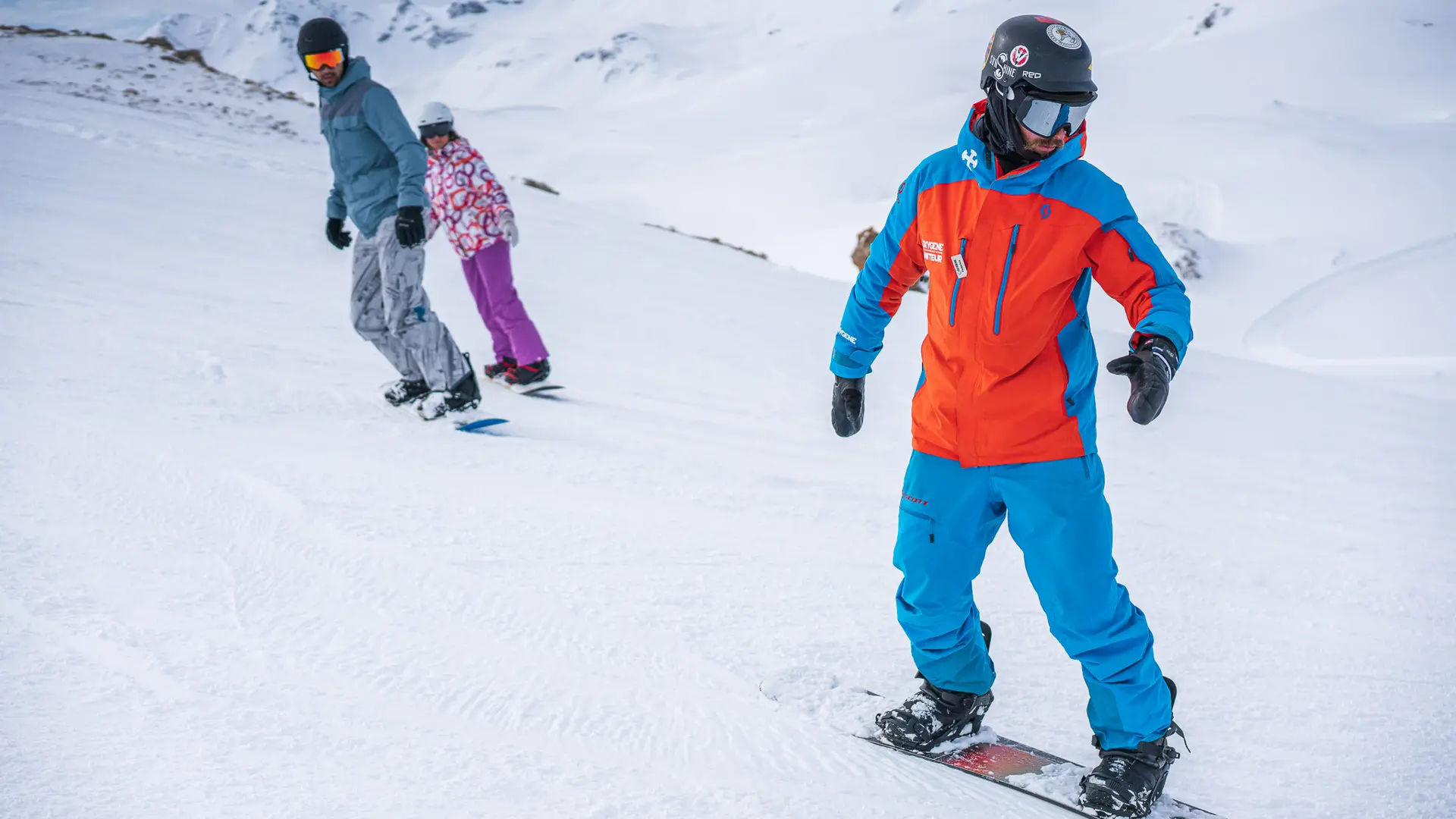 Cours particuliers snowboard Oxygène