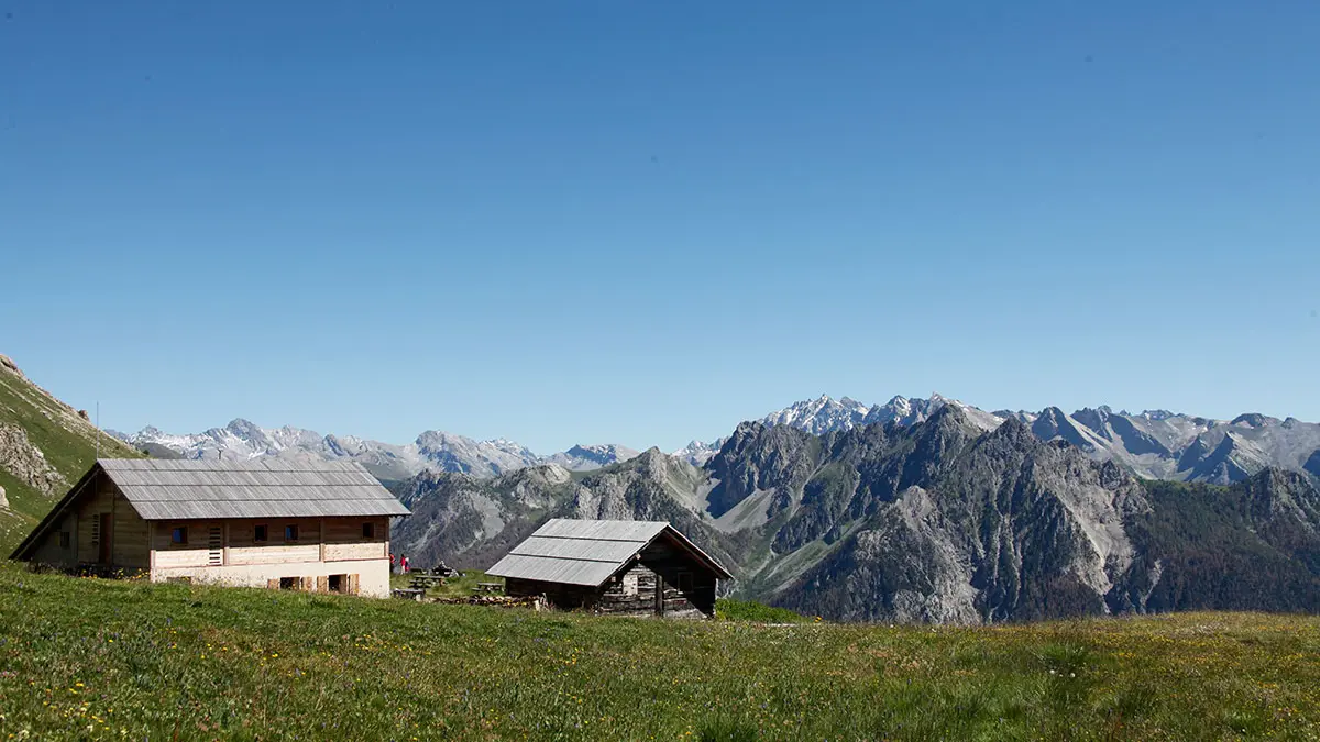 Paysage du Refuge Furfande Arvieux Queyras