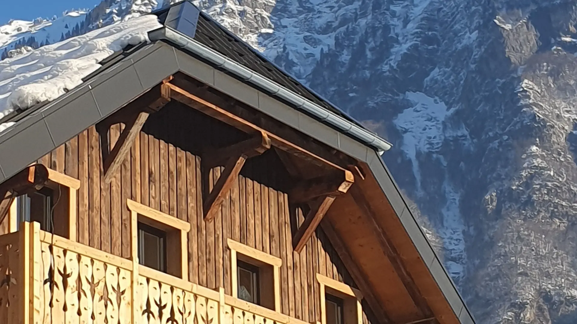 Vue du Marcelly, en arrière plan