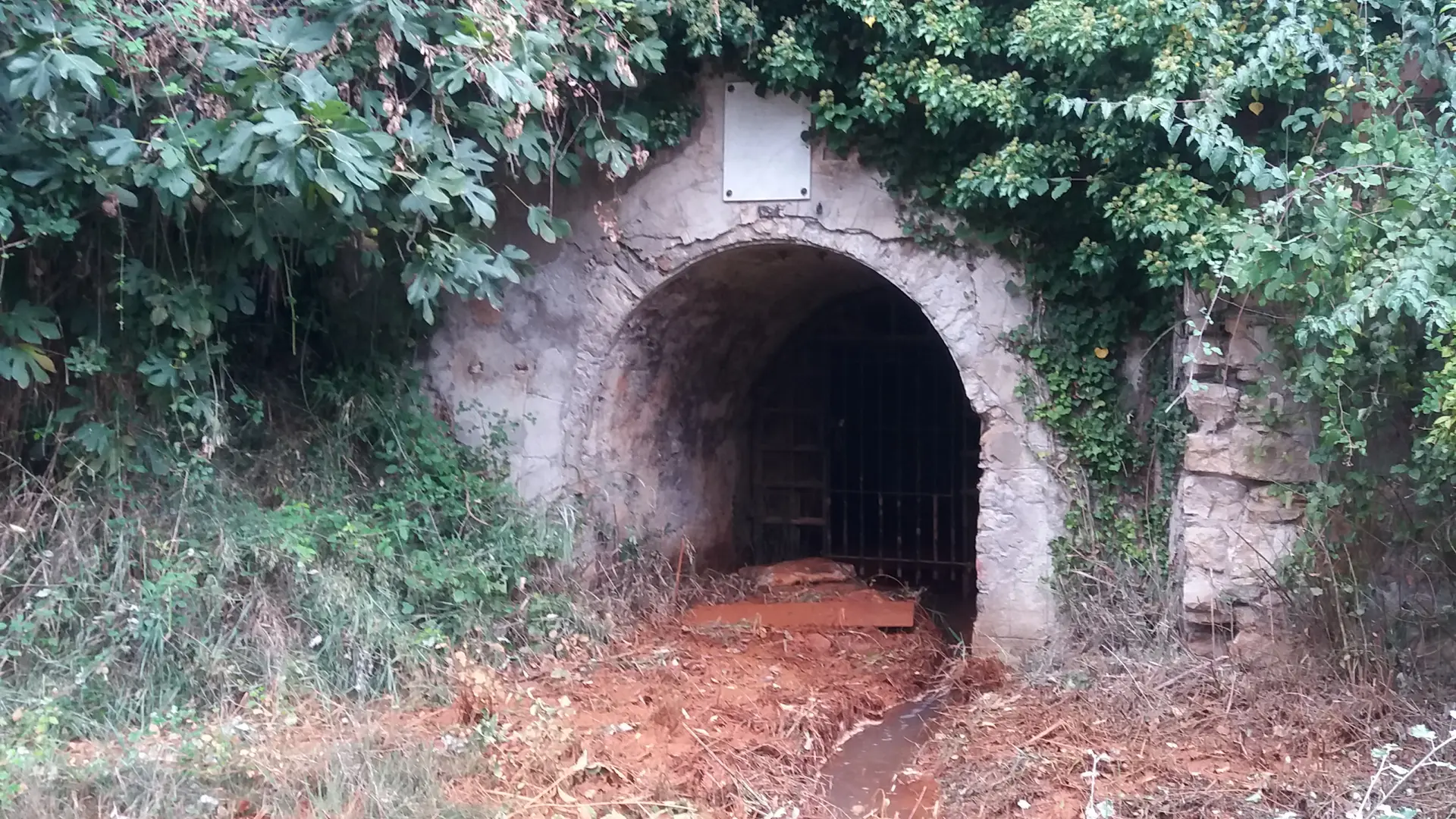 Entrée de la mine de Gaude