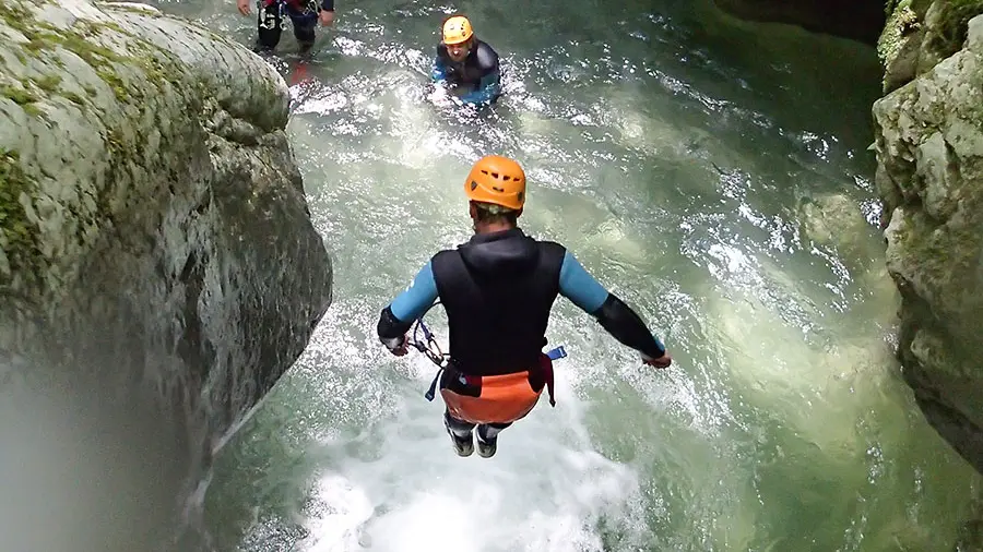 Canyoning, Franck Balmier