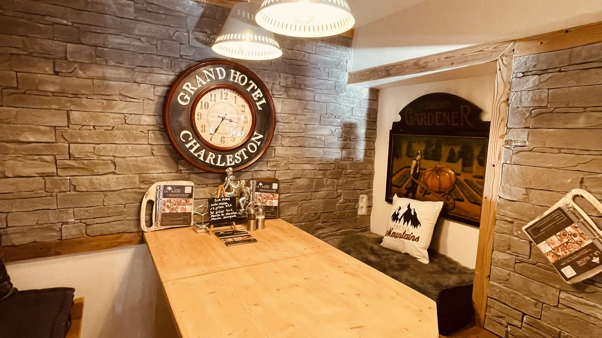 Espace coin bar