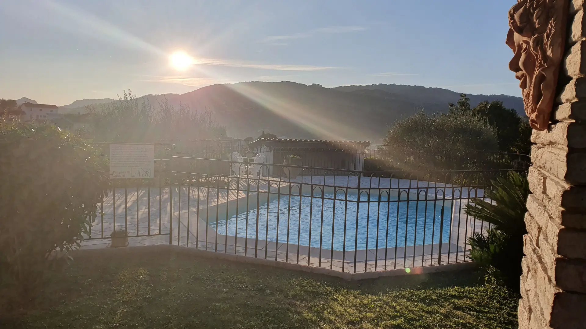 Gîte La Casalsole-Piscine-La Roquette sur Siagne-Gîtes de France Alpes-Maritimes.