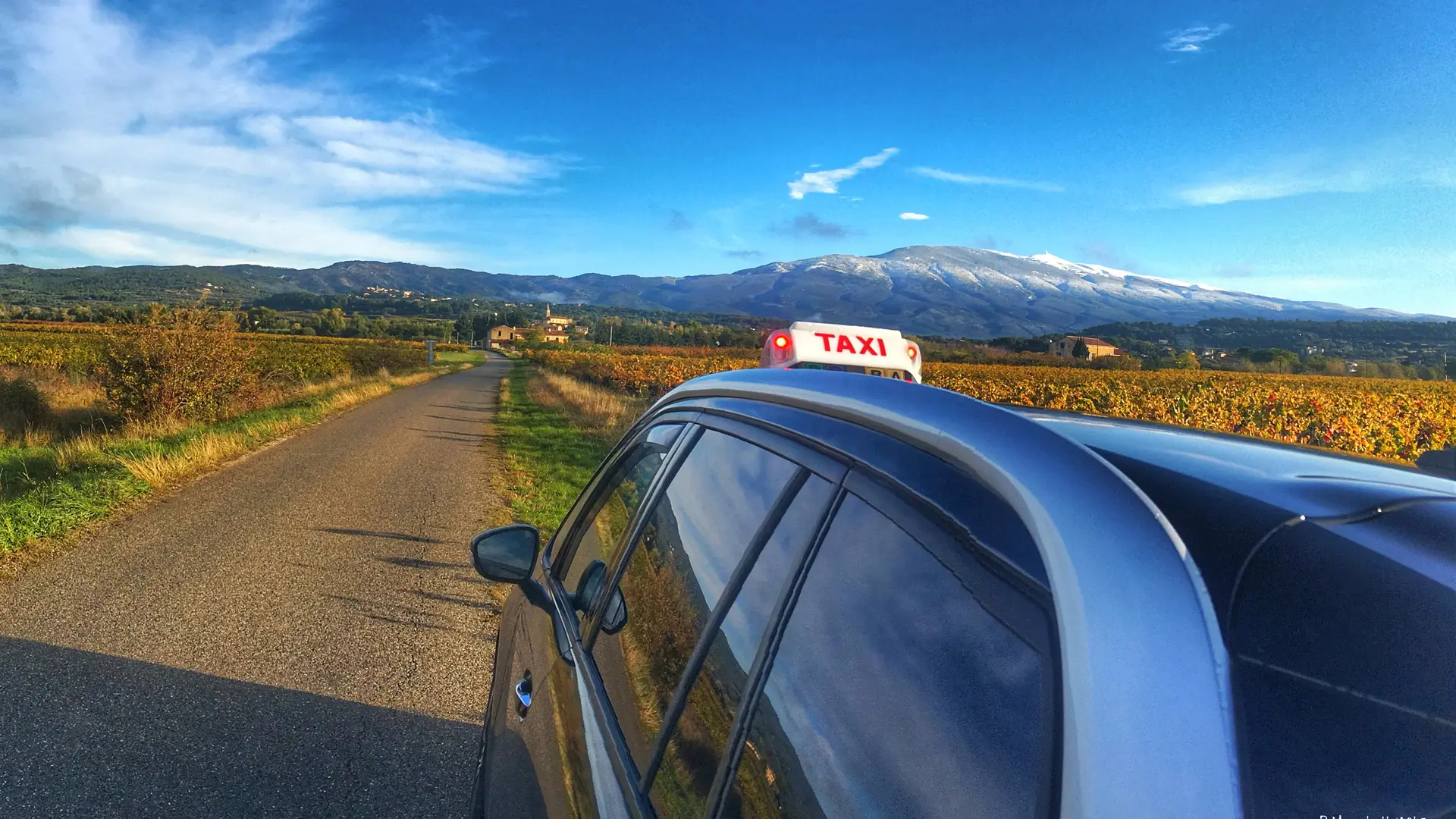 Au pied du Mont Ventoux