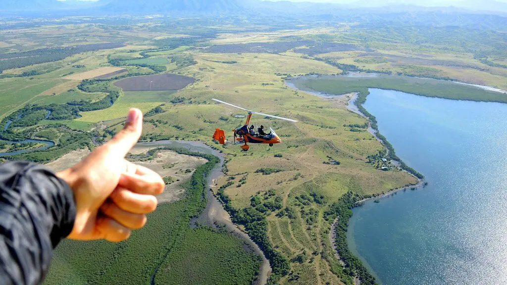 Hibisair - Gyrocopter flight