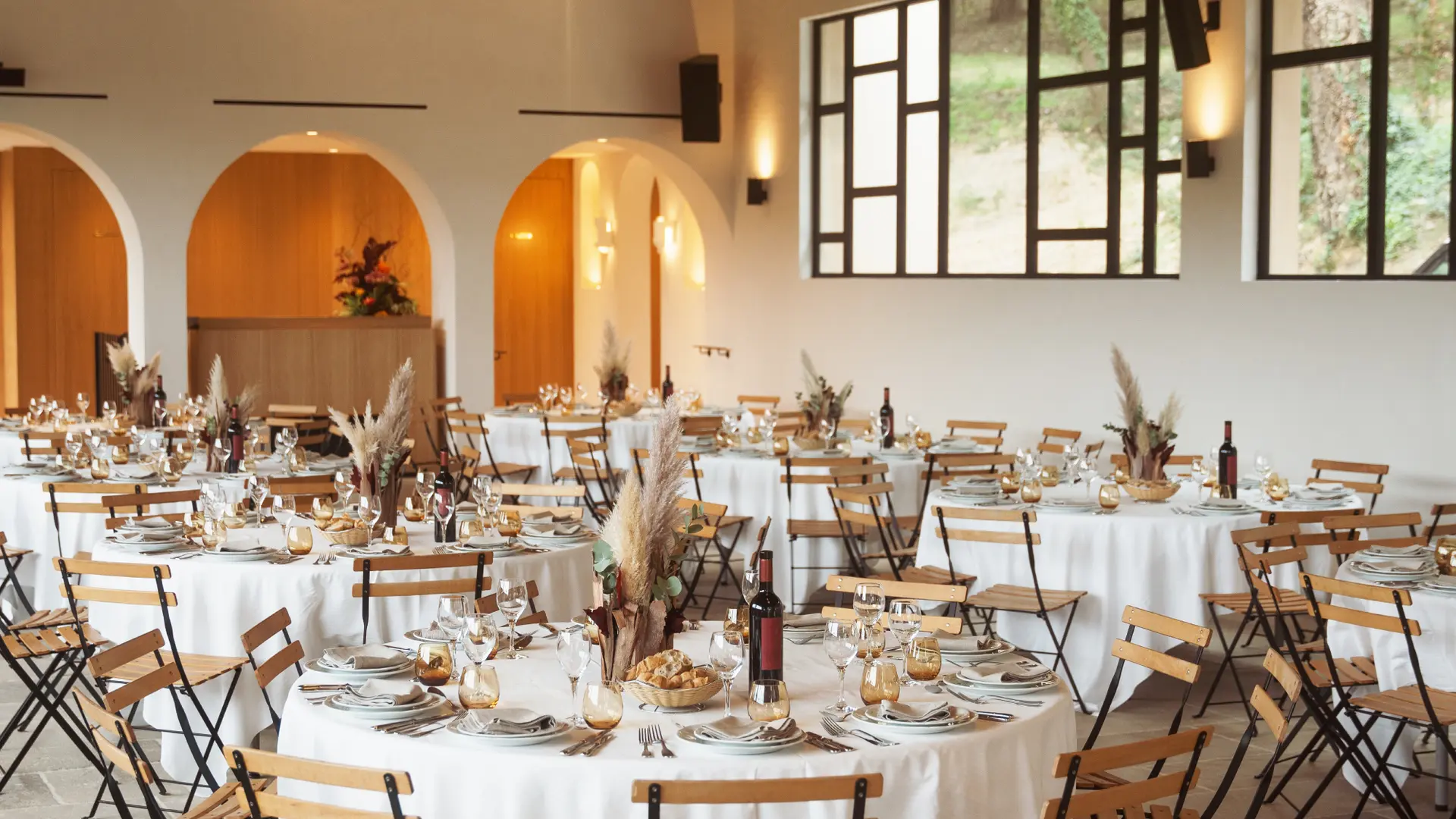 Salle de réception du Domaine tropez