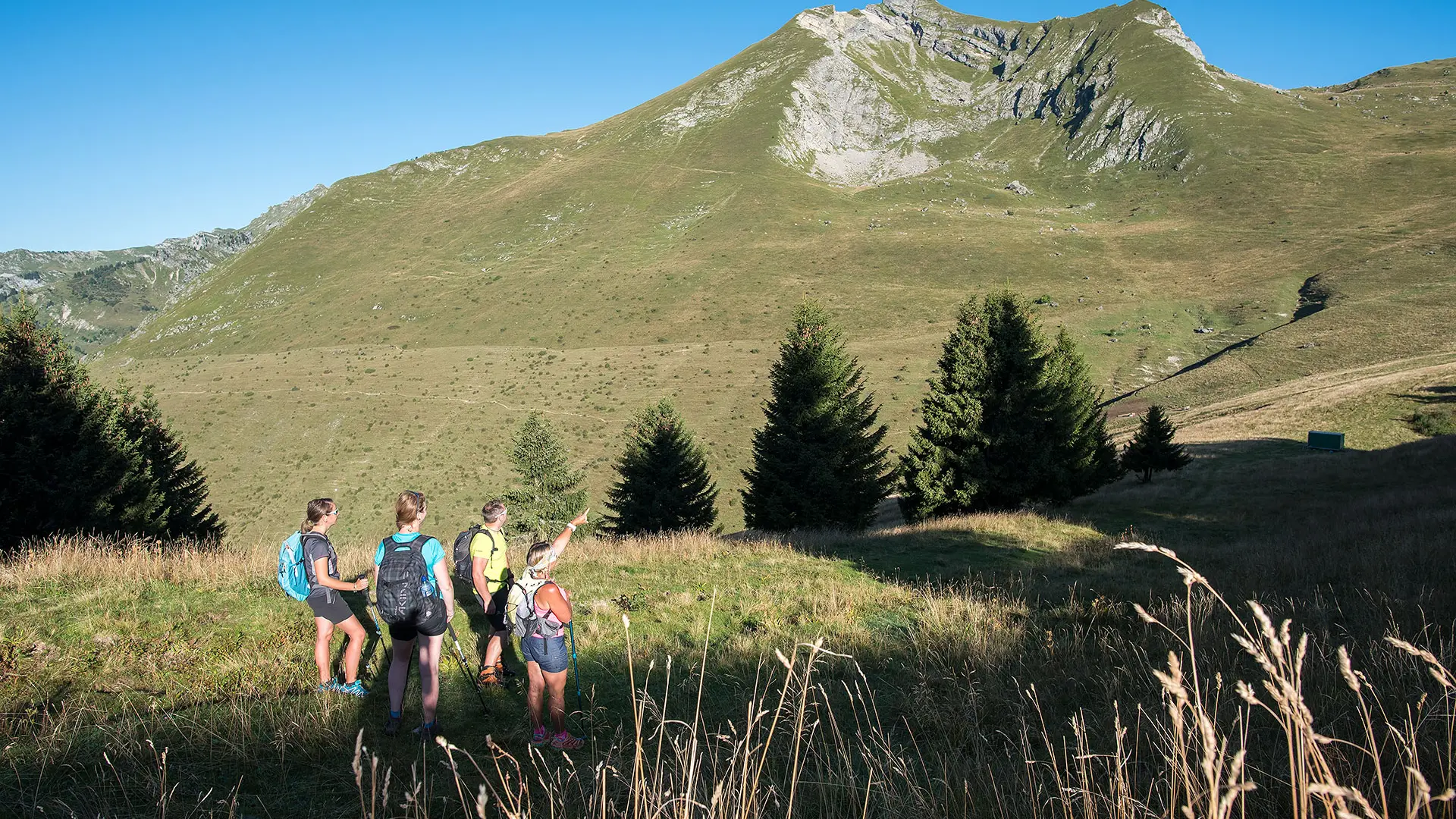 Vue sur le Roc d'Enfer