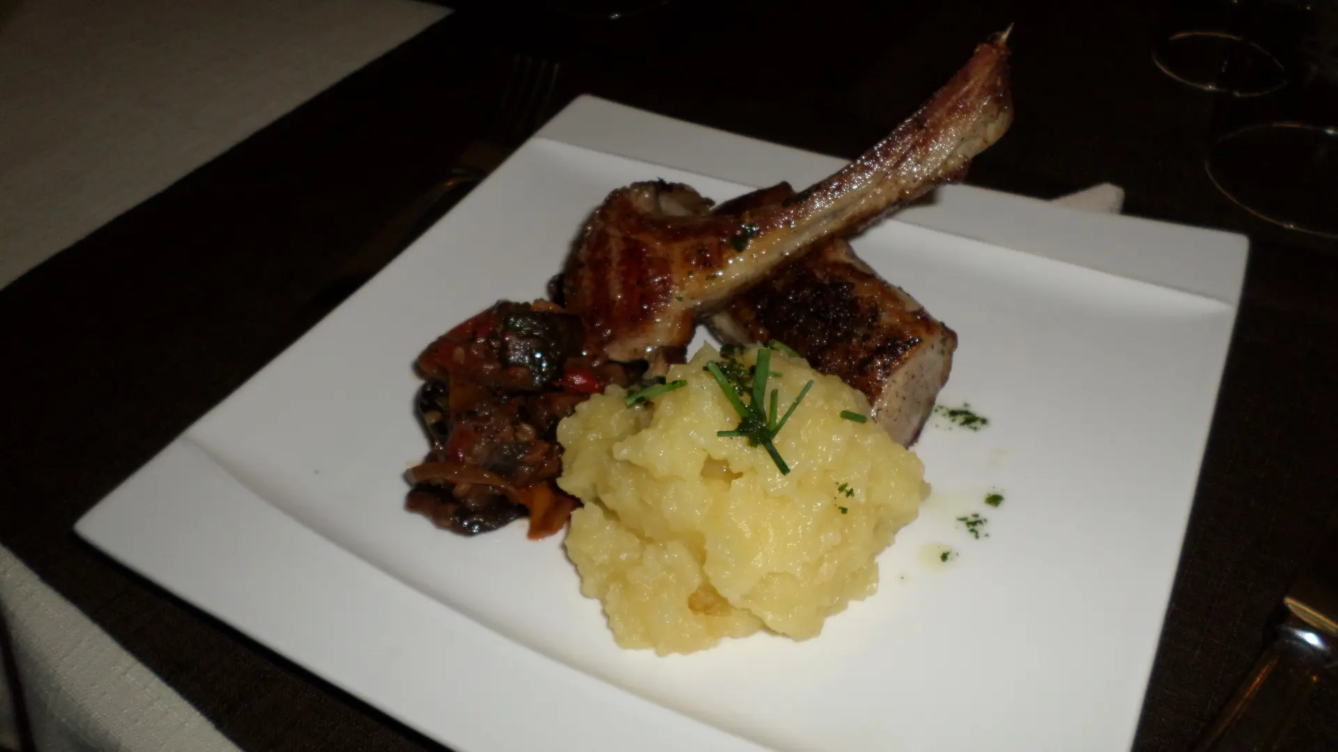 Grillade d'agneau de Sisteron