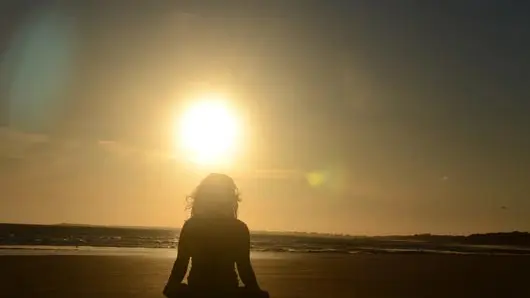 Yoga à la plage