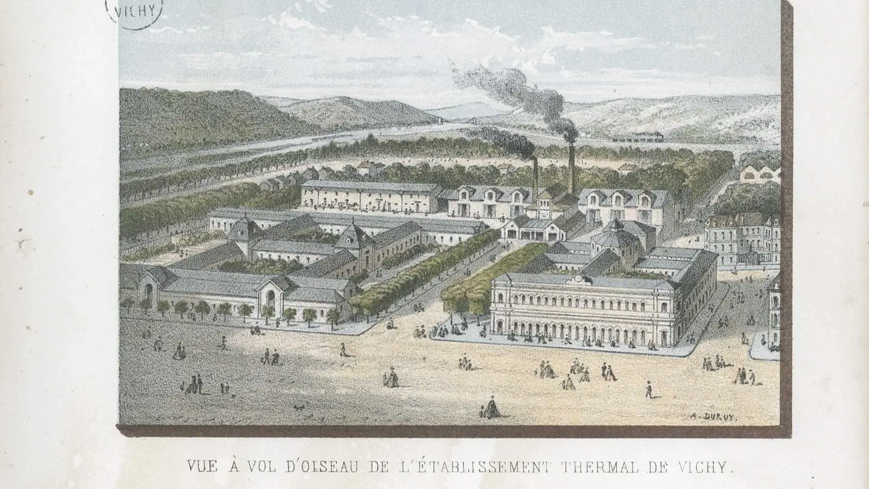 Extrait de Souvenirs de Vichy, 1868