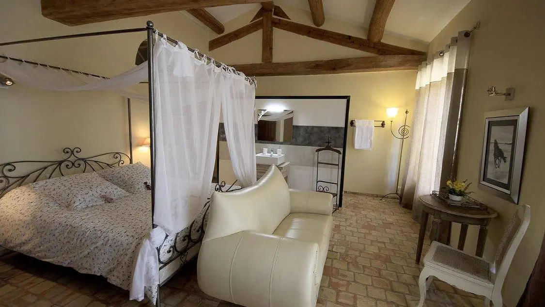 Chambre double - Le Mas de Loisonville