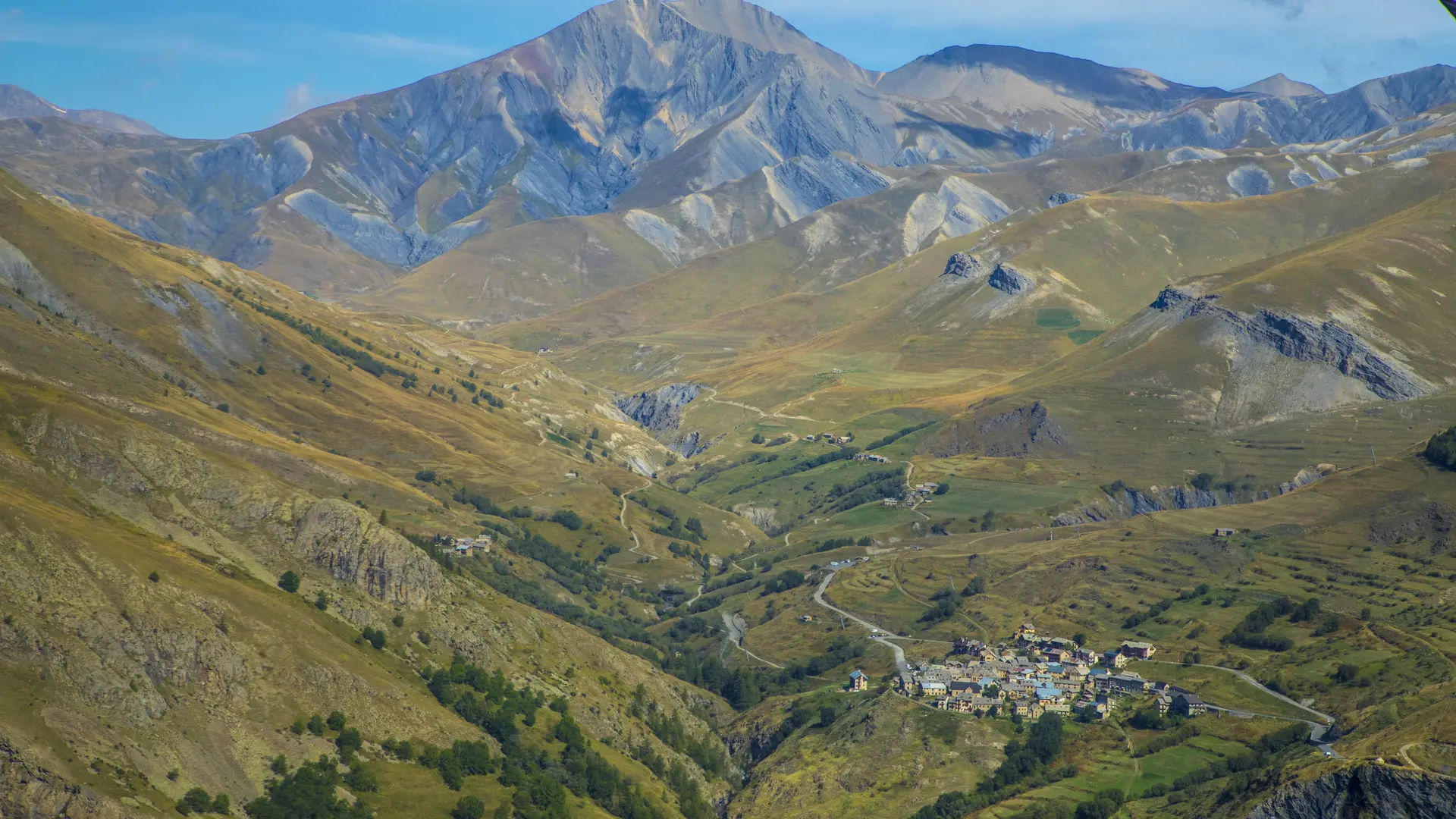 Chemin des Ayes depuis le Chazelet_La Grave
