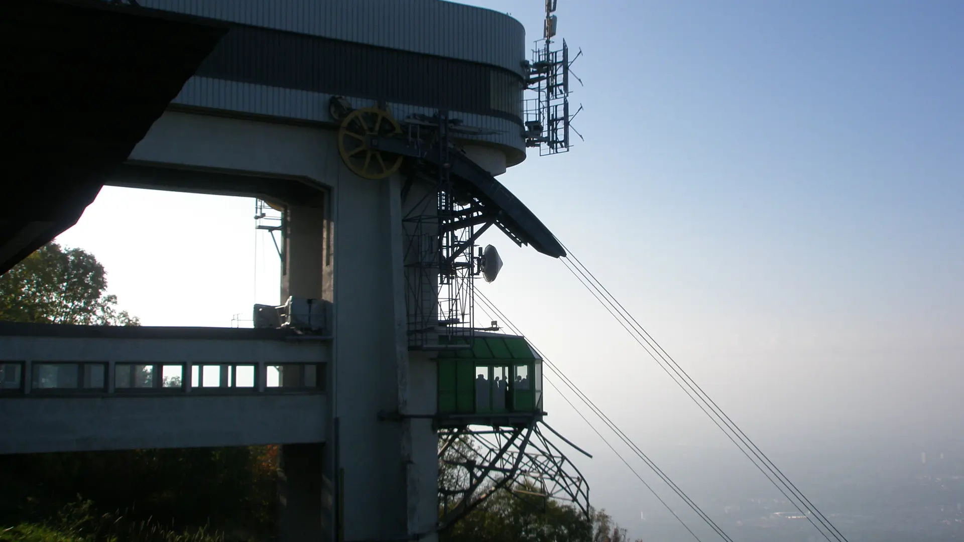 Vue sur le Téléphérique du Salève