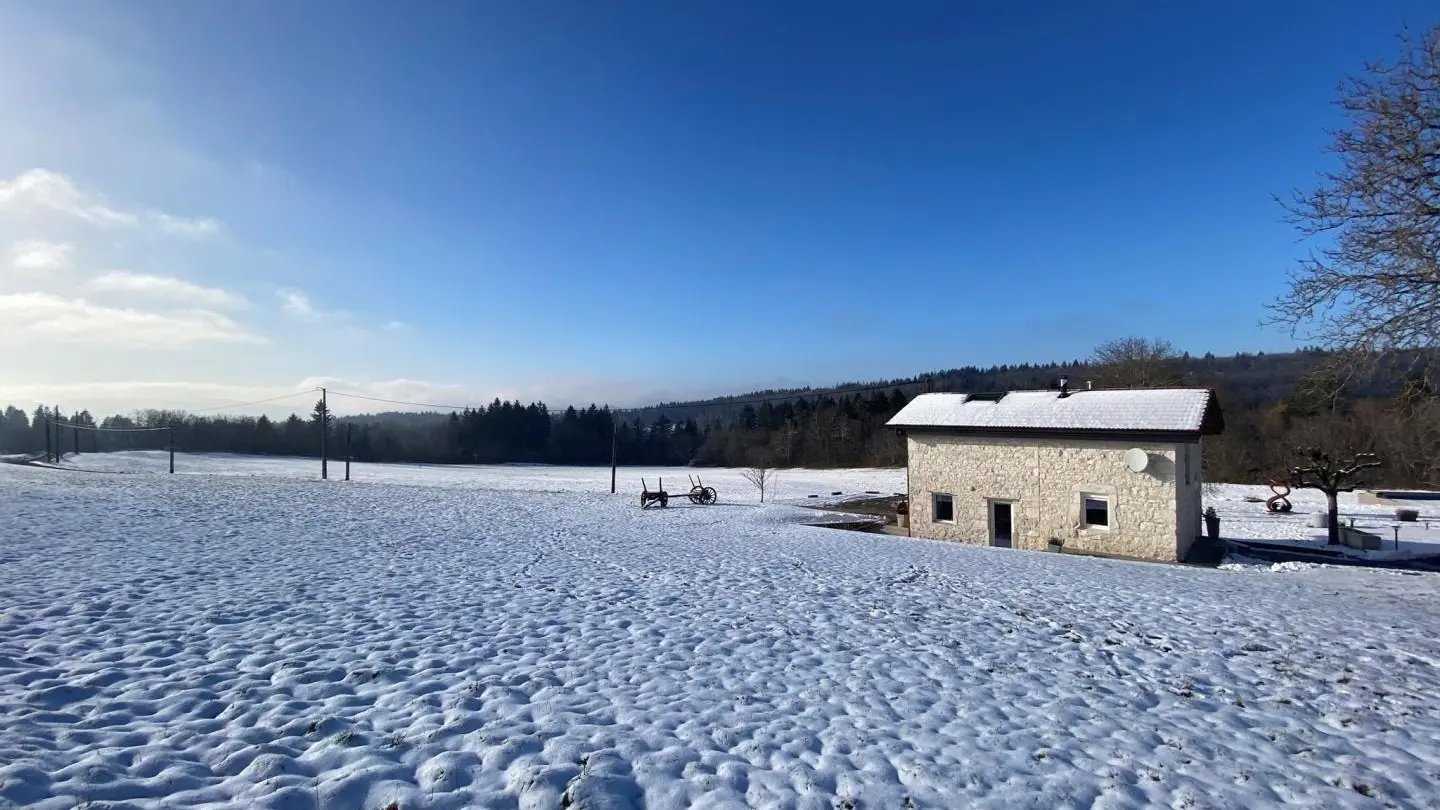 La Mine en hiver