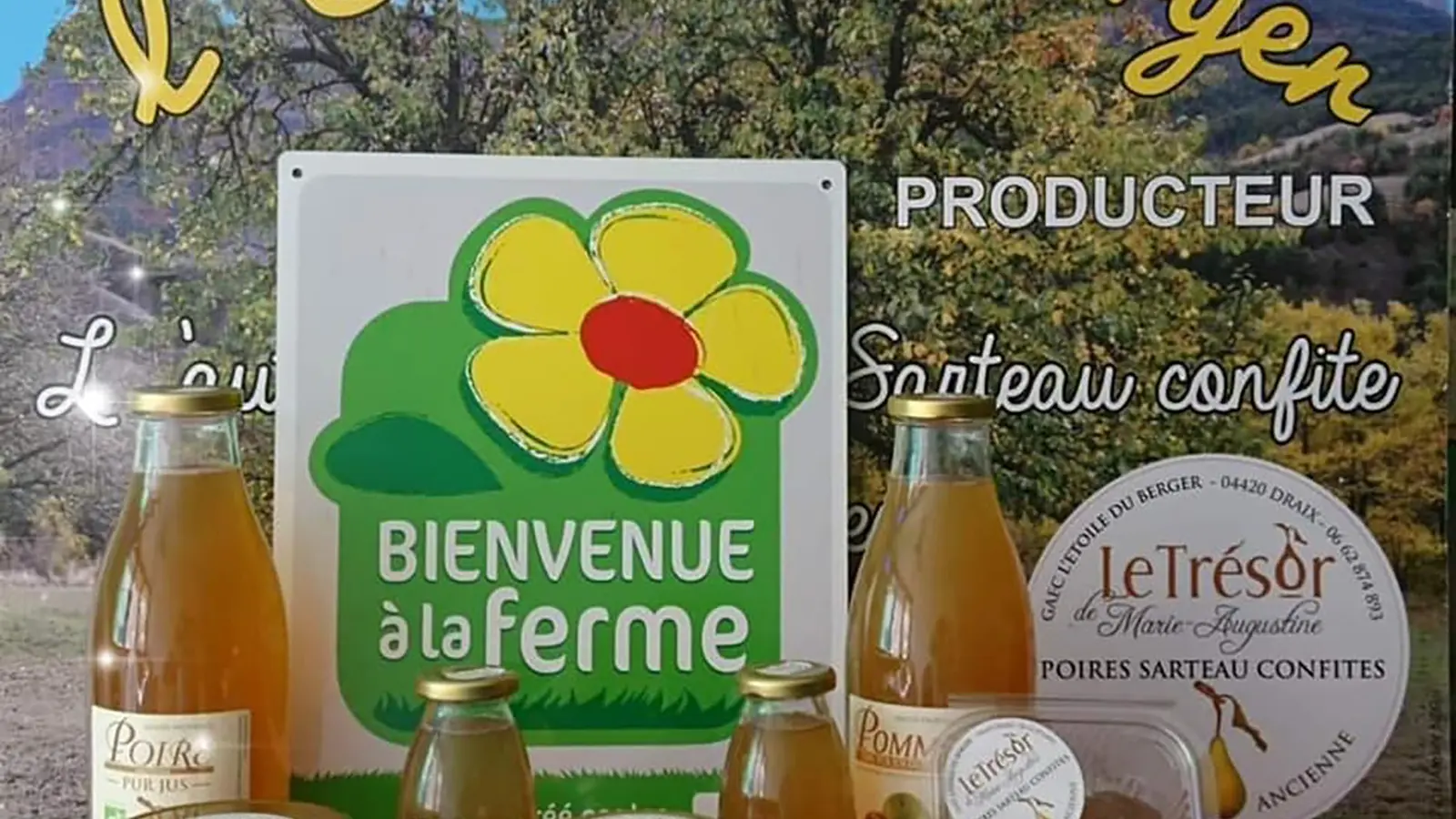 Les produits autour de la poire Sarteau