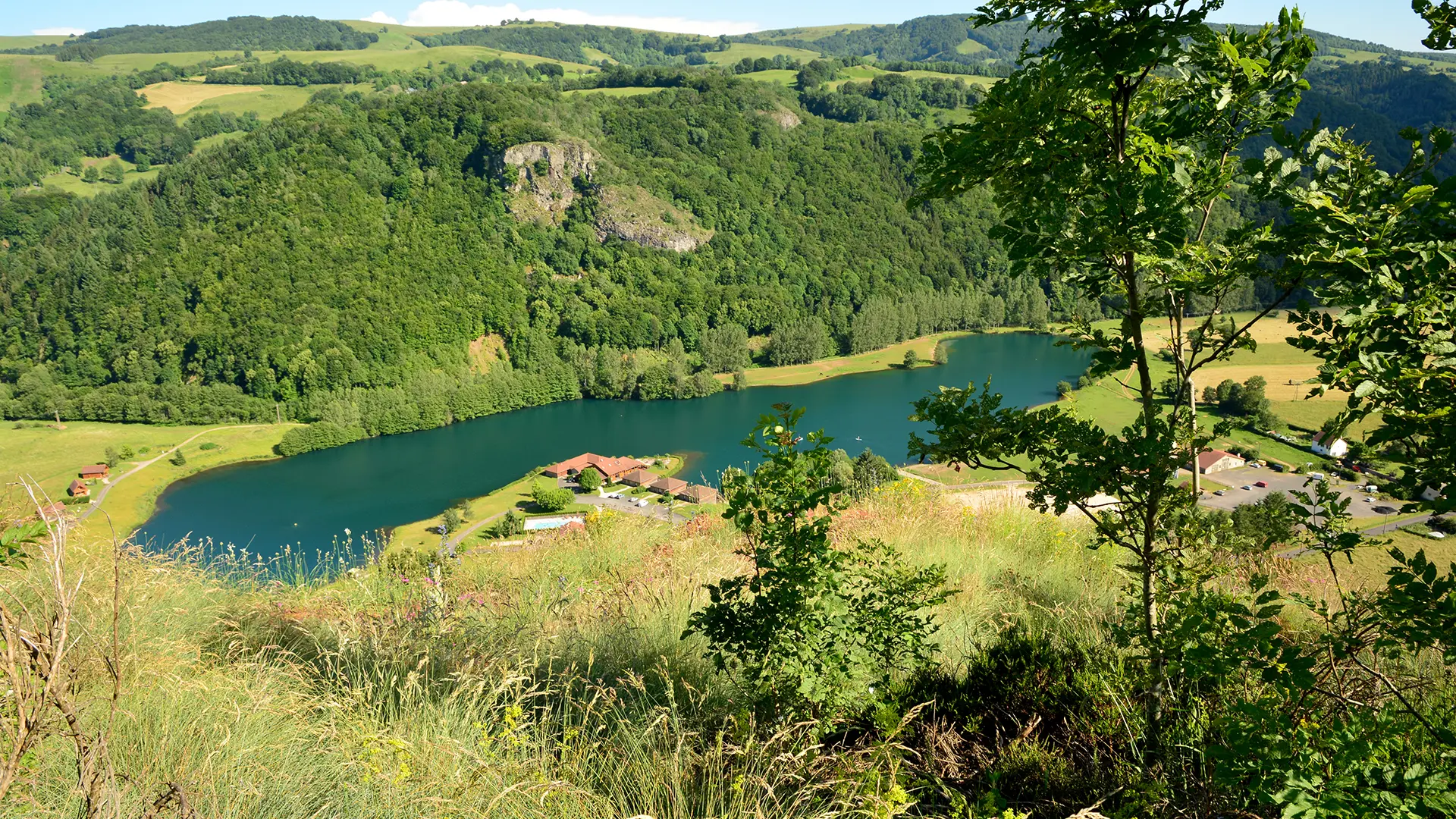 Vue sur le Lac des Graves