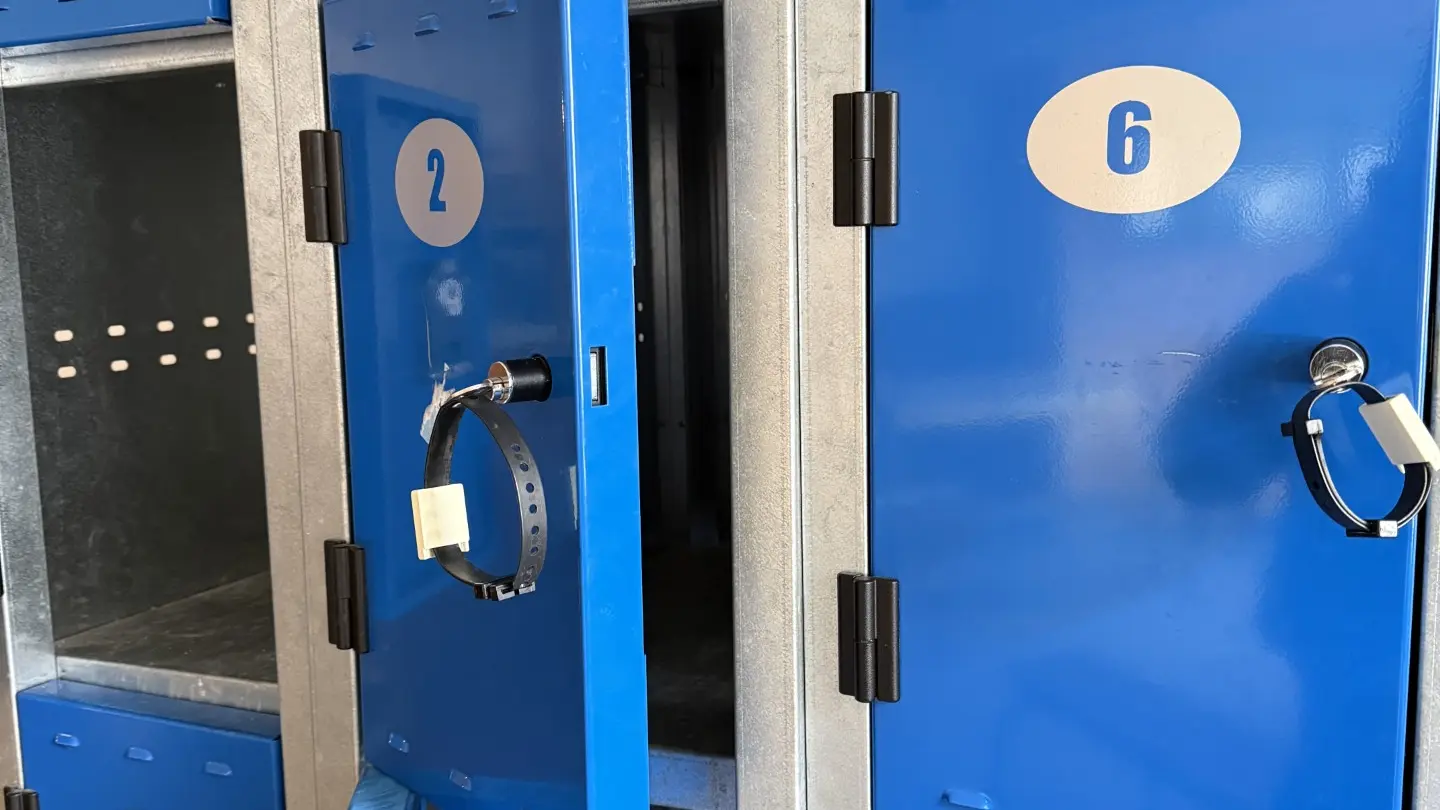 Casiers consignes du Pleynet