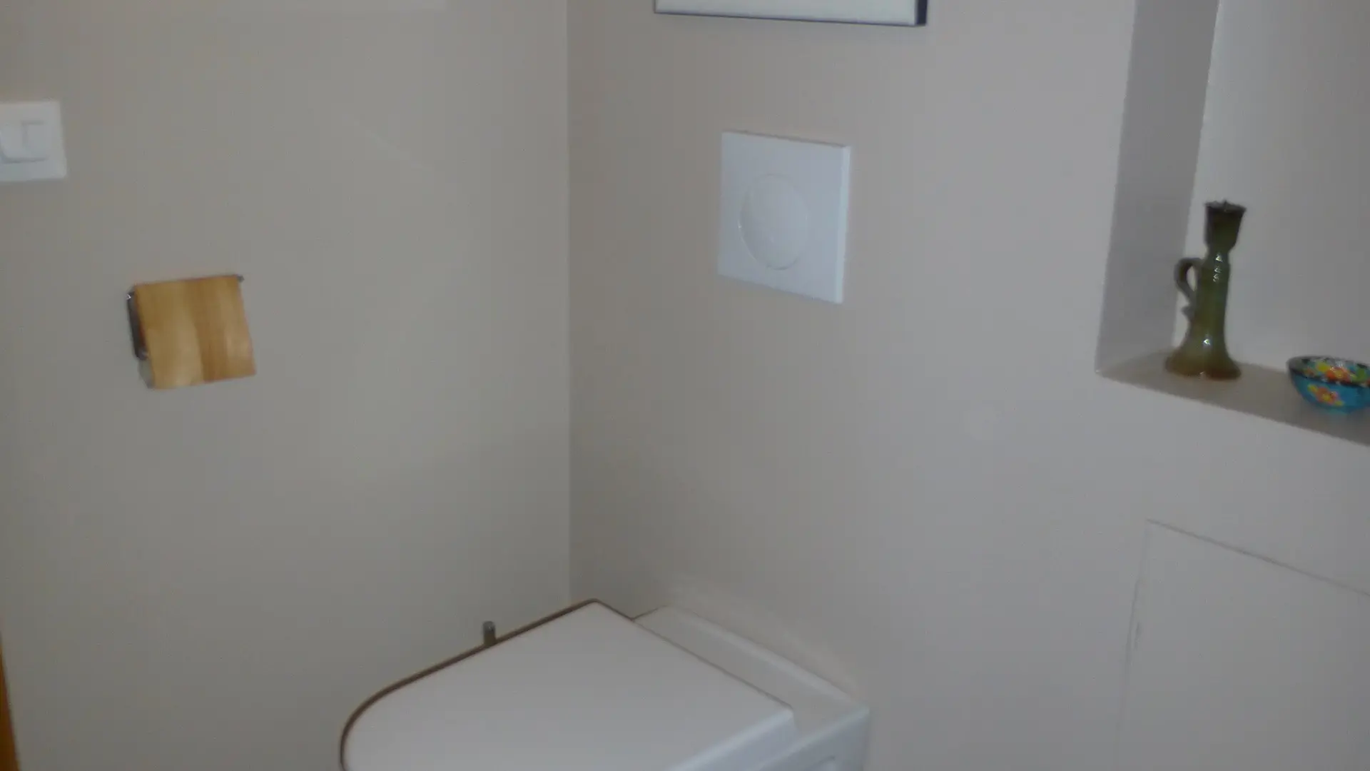Toilette en bas