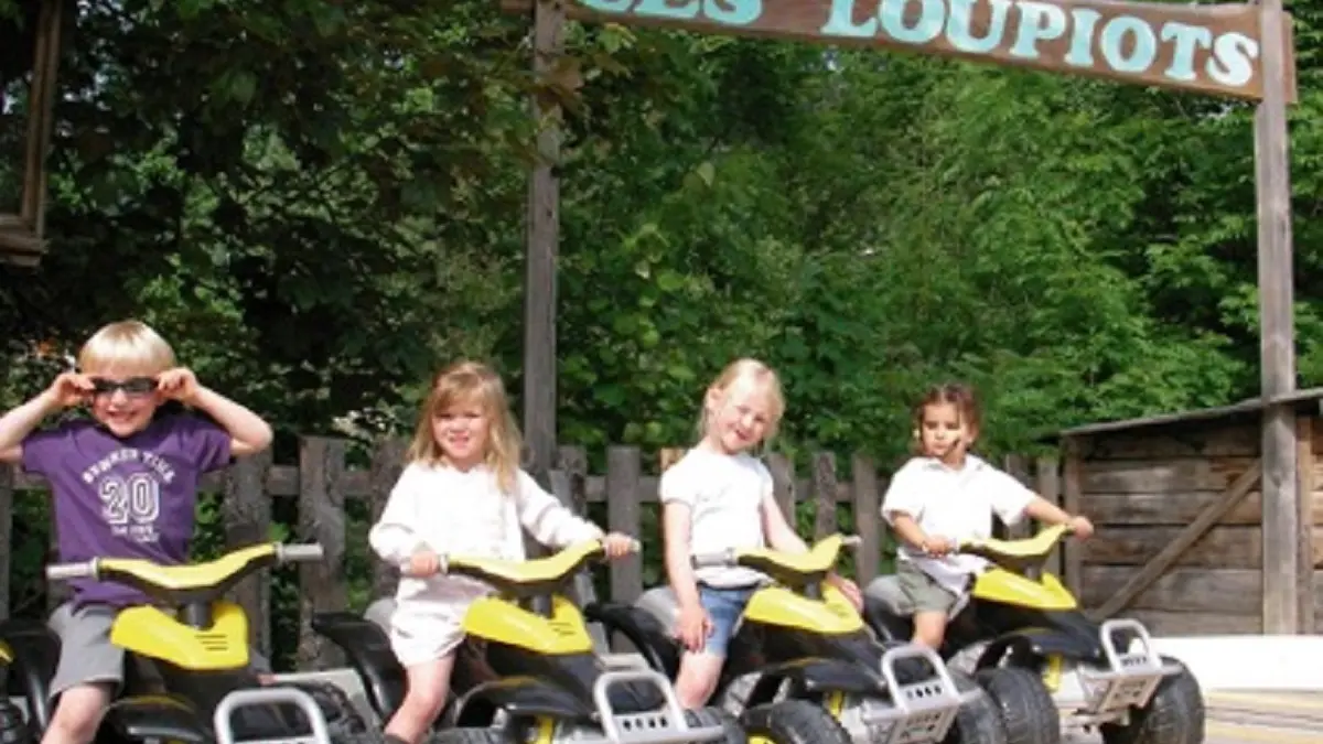 Circuit de motos électriques Les Loupiots