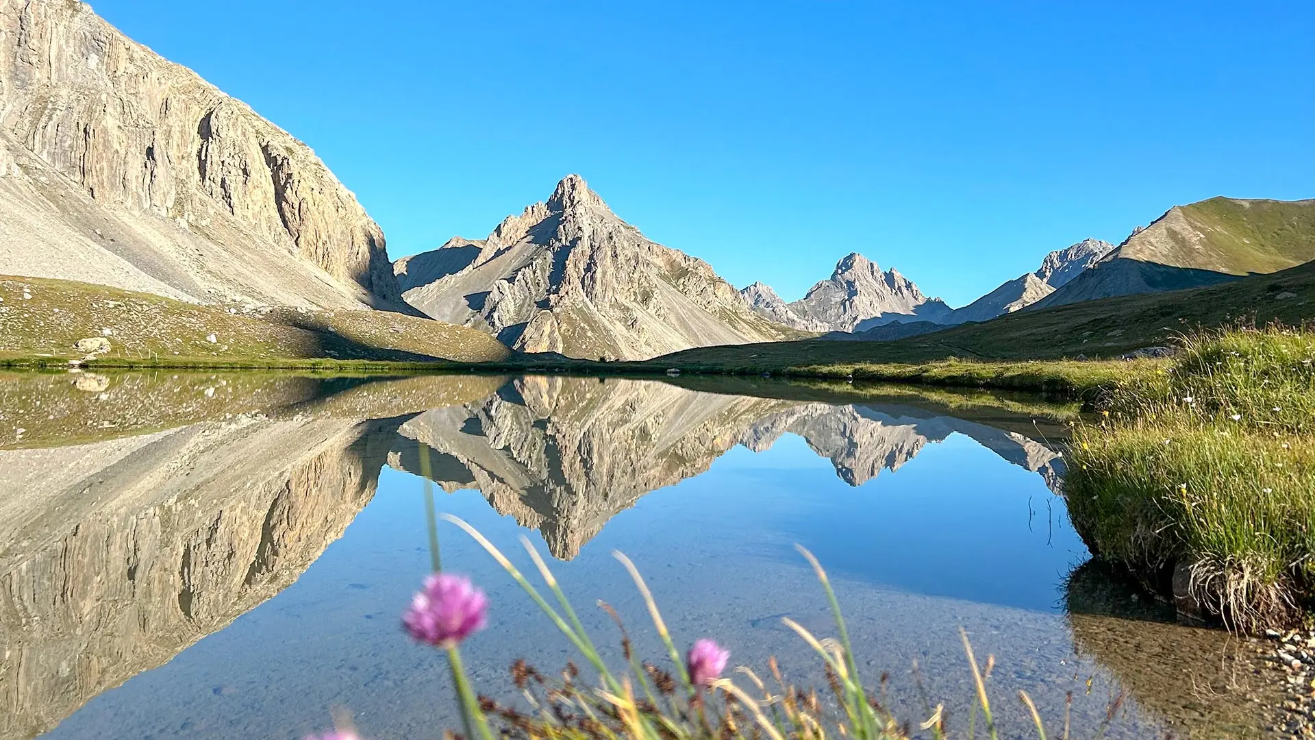 Randonnée au lac de l'Oronaye et au col de Roburent