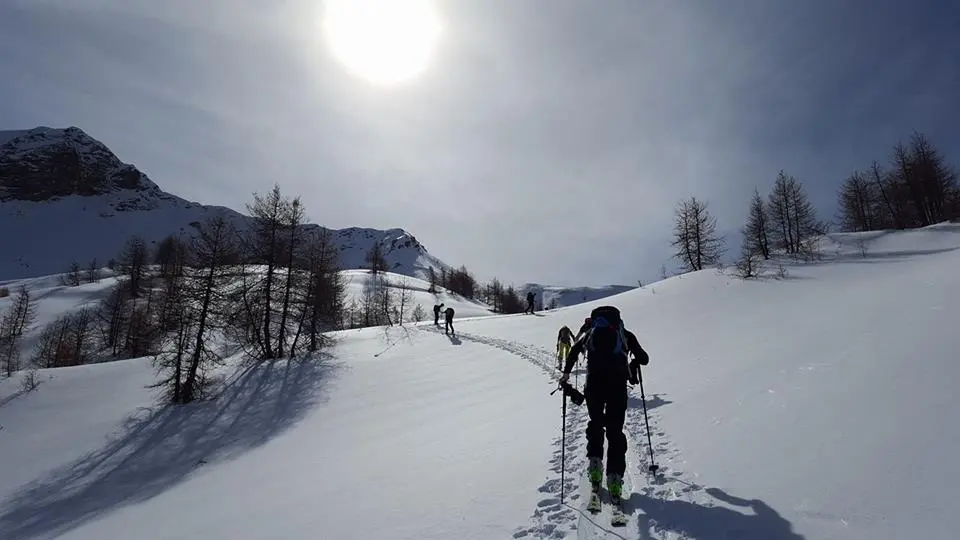 Découverte du ski de randonnée avec l'ESF de Chaillol