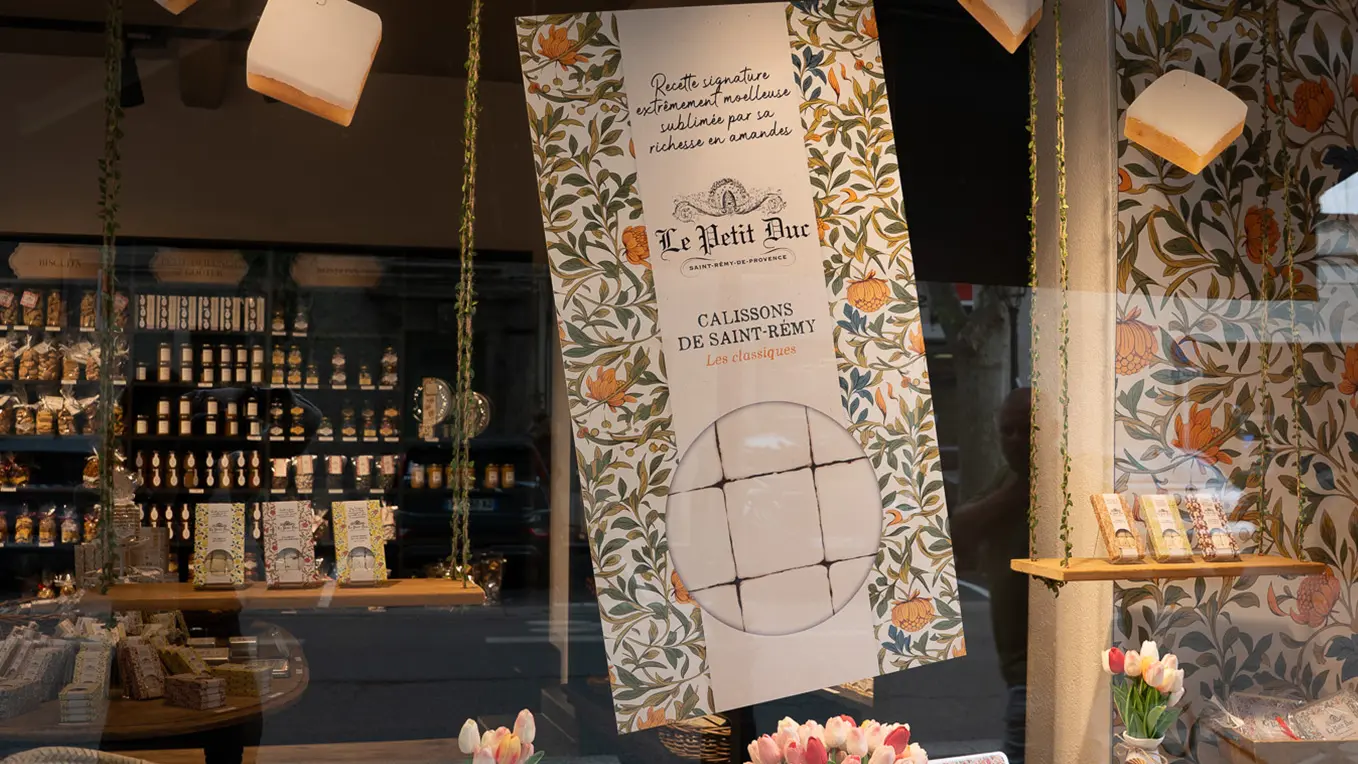 Vitrine Le Petit Duc Saint Rémy de Provence