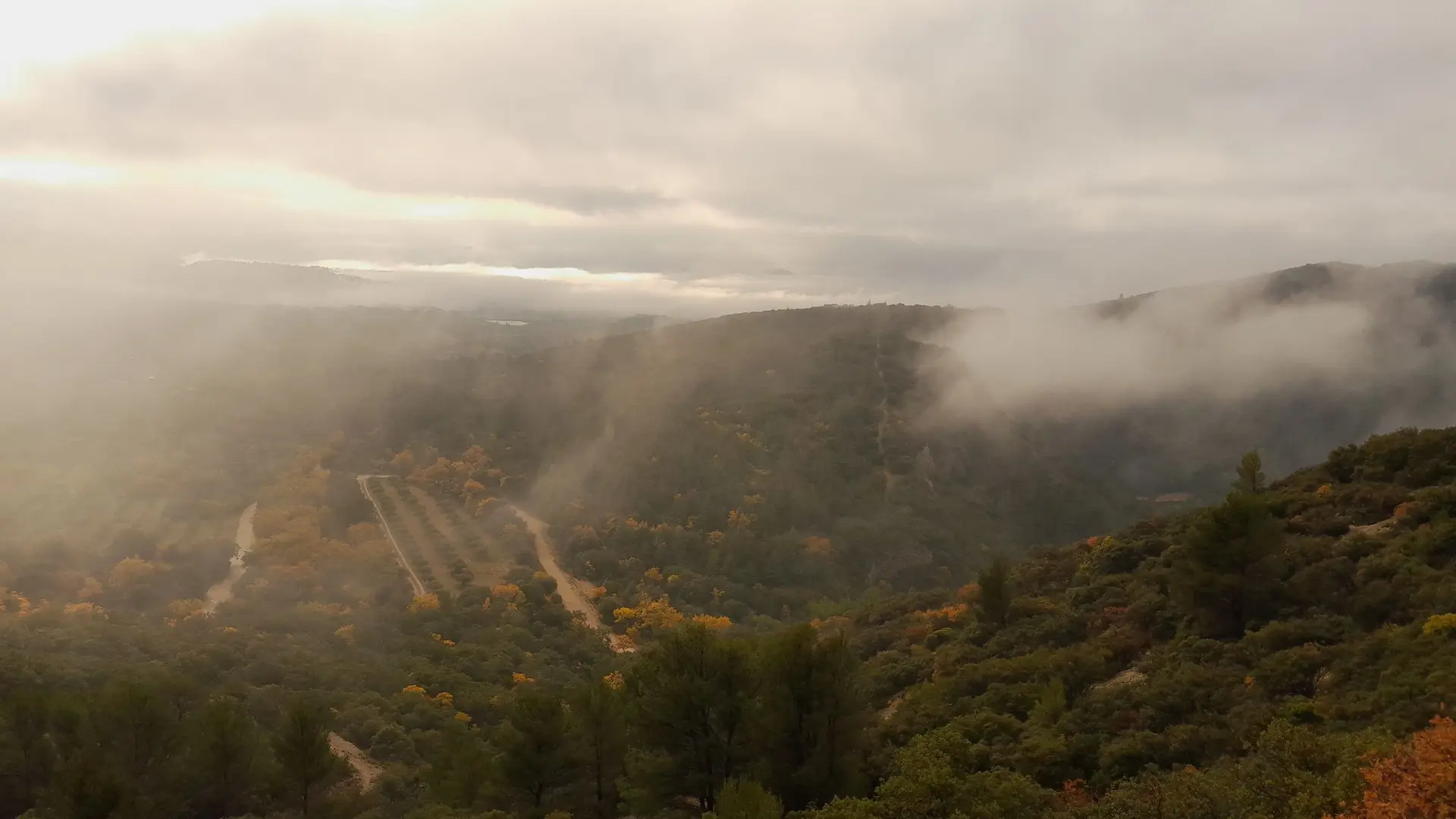 Vue sur les crêtes de Lauzière