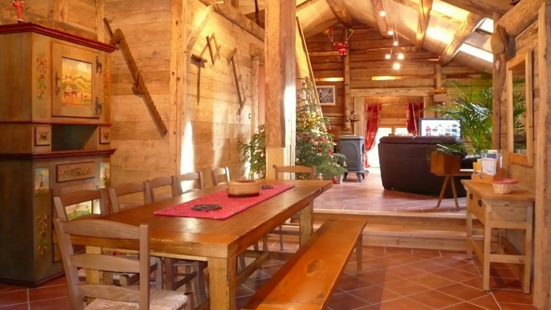 Salle à manger/Dining room-Au Bon Vieux Temps n°1-Le Grand-Bornand