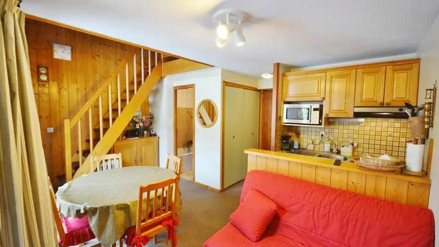 Séjour coin cuisine