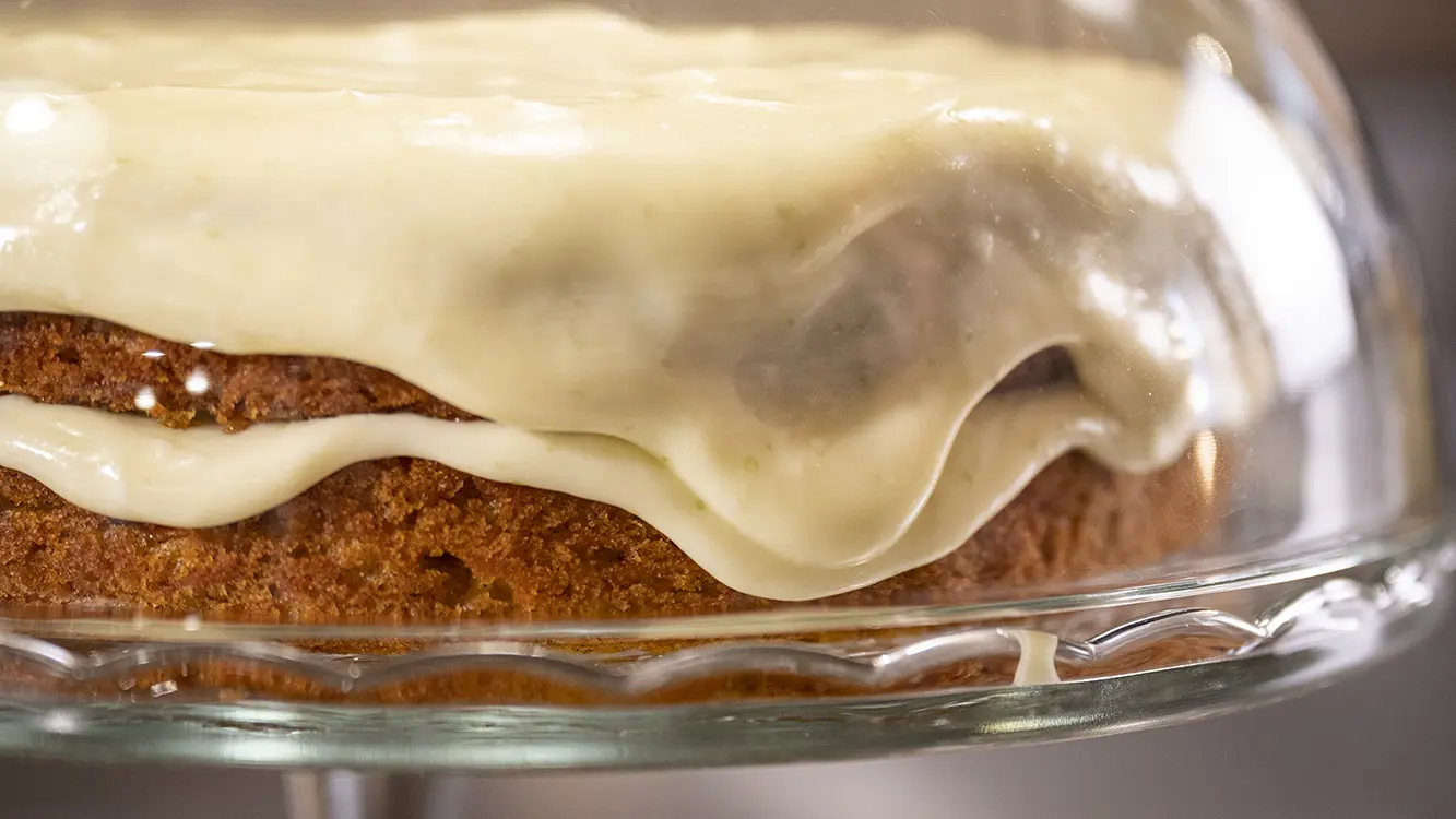 Shed café - carrot cake