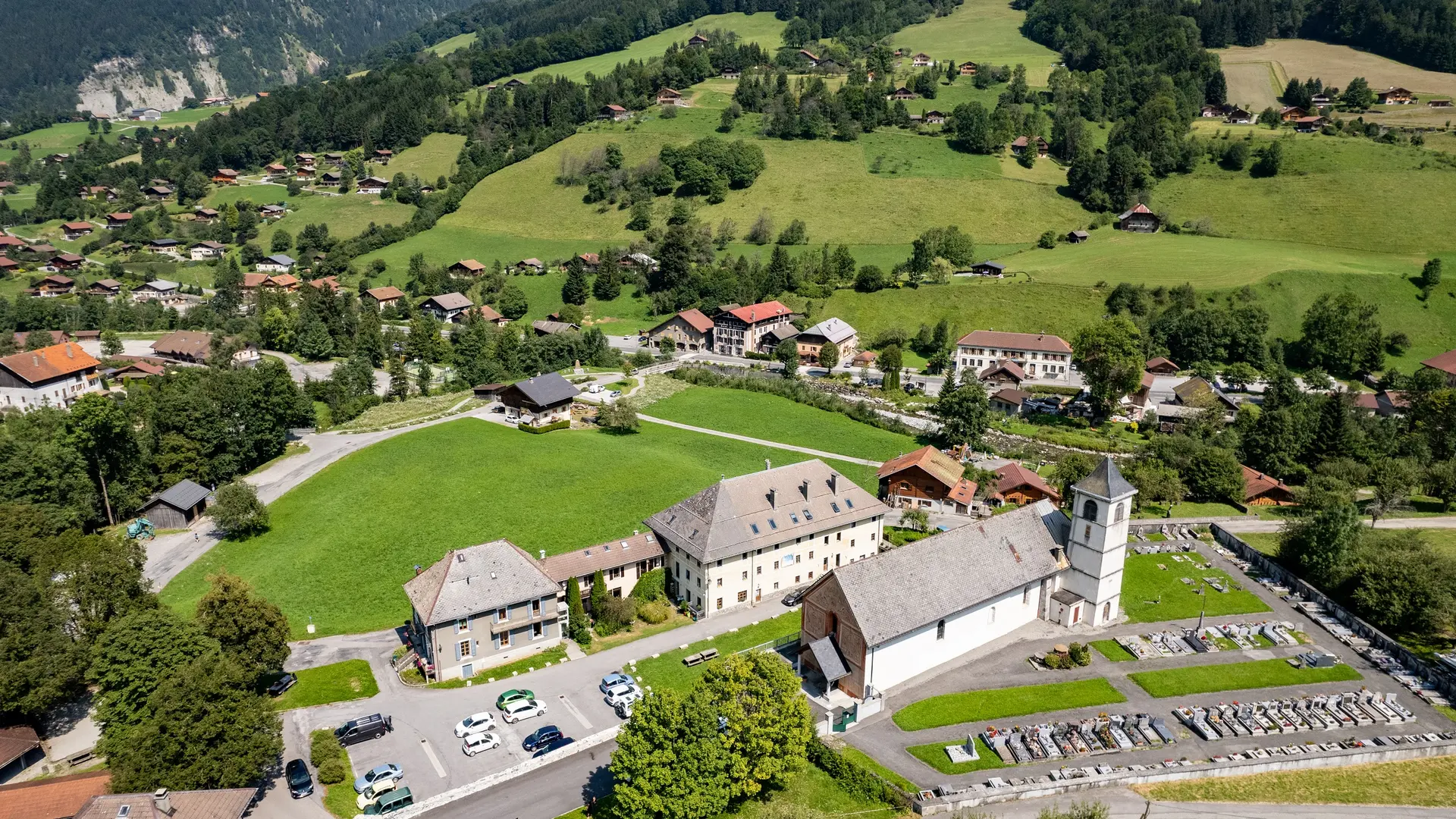 Vue drône