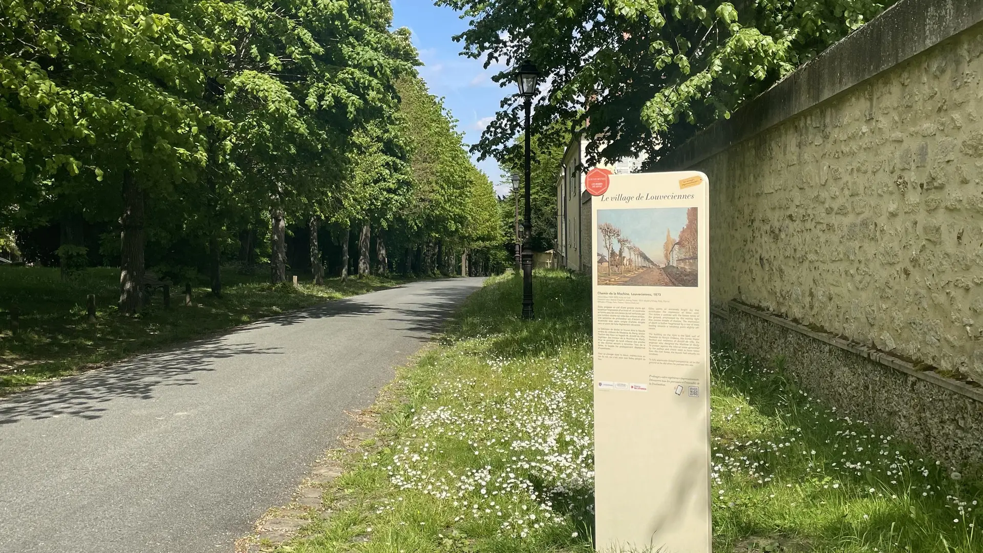 Chemin des Impressionnistes à Louveciennes_Louveciennes