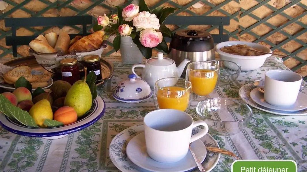 petit déjeuner sous le préau