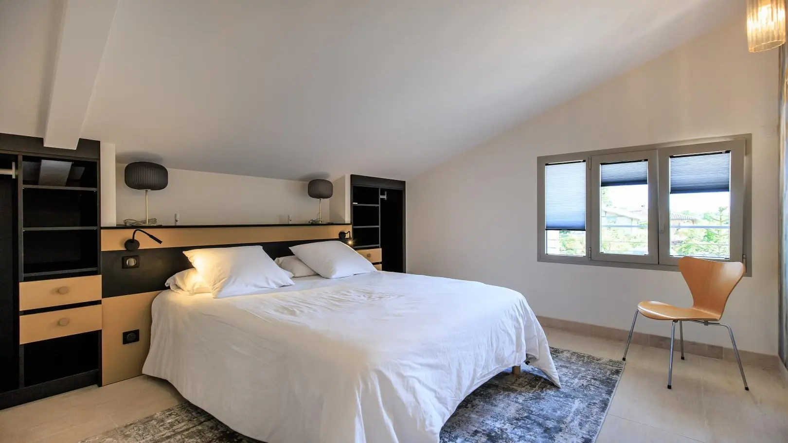 chambre à l' étage