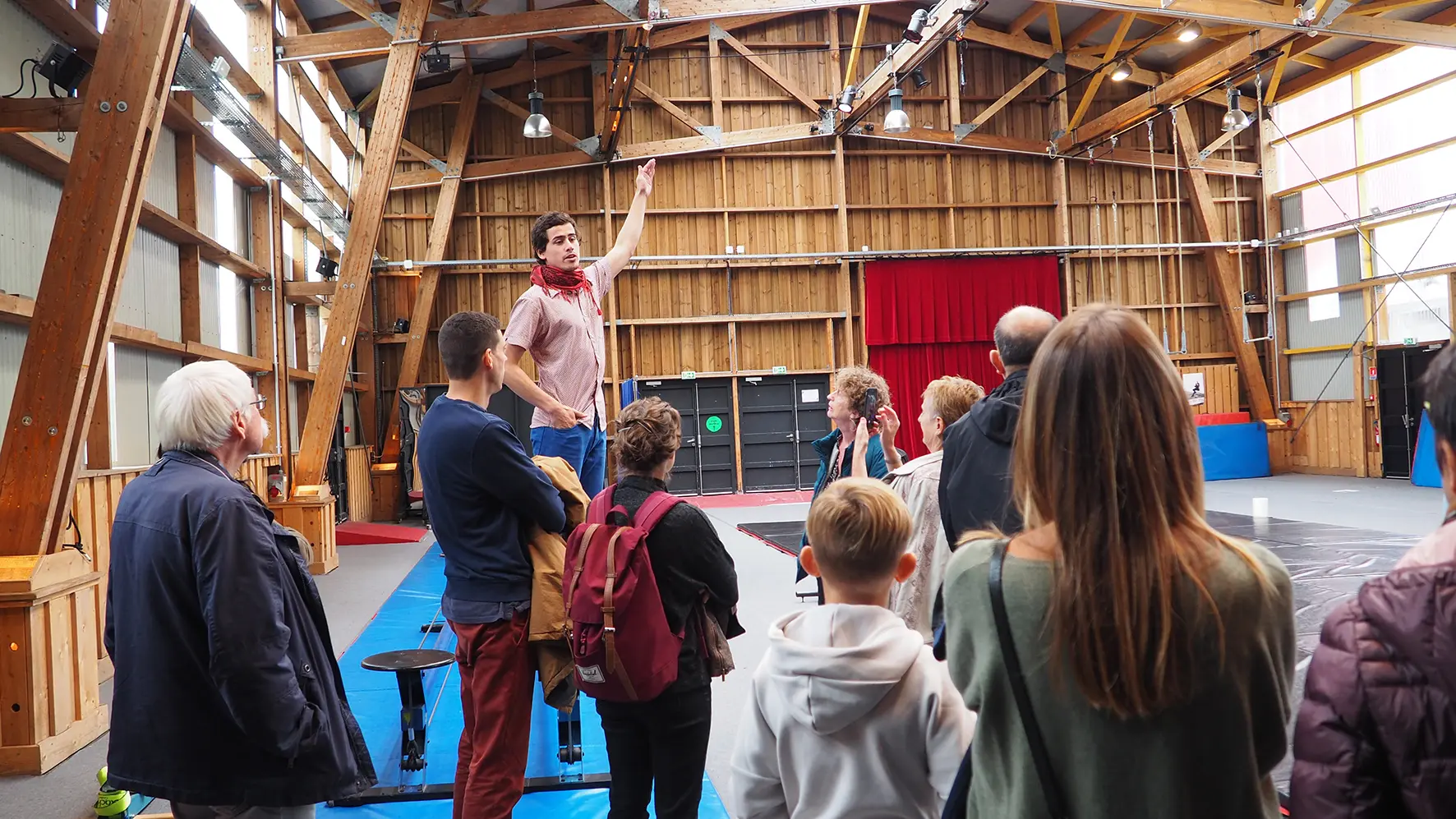 Visite à l'Académie Frattelini